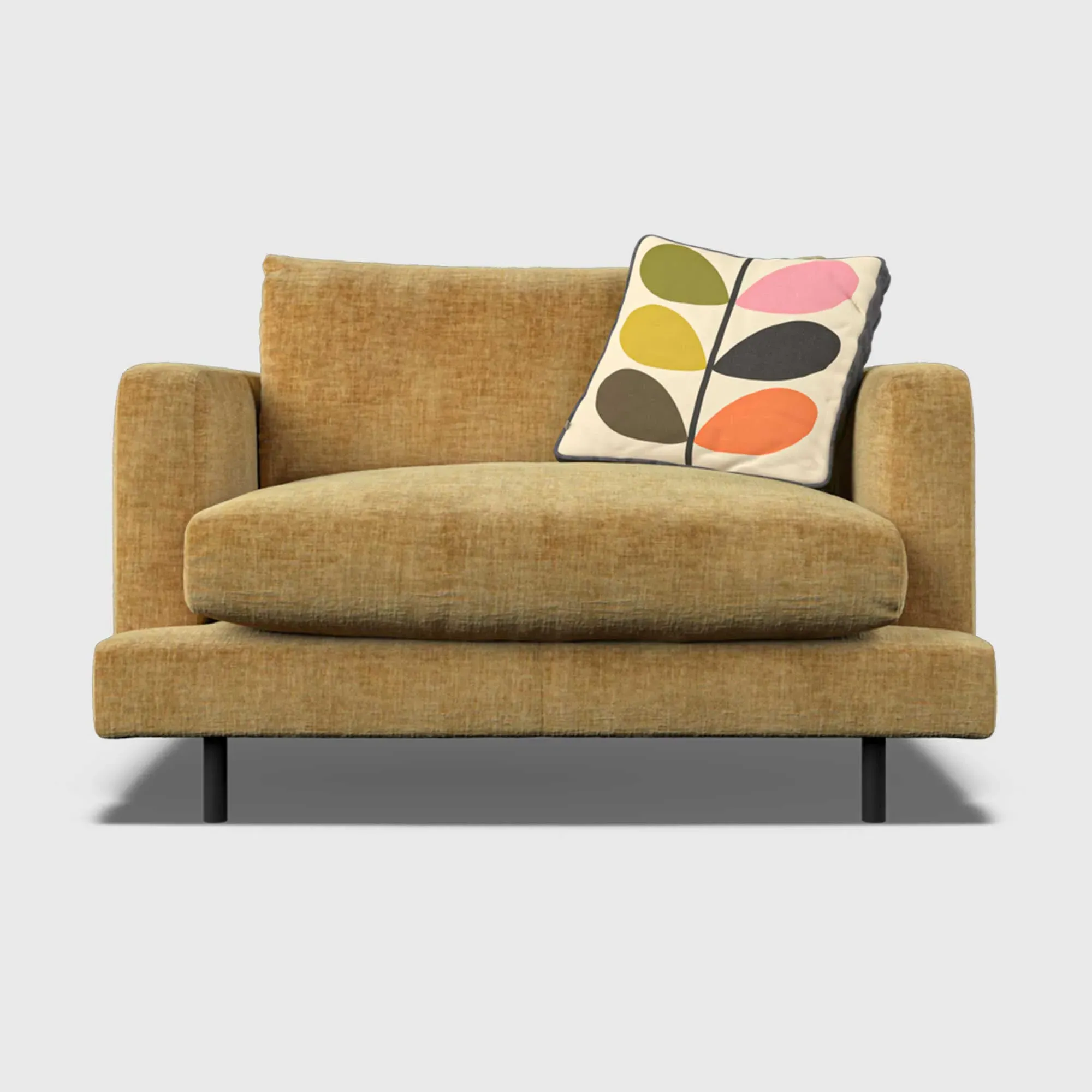 Orla Kiely Larch Snuggler - Yellow, Fabric