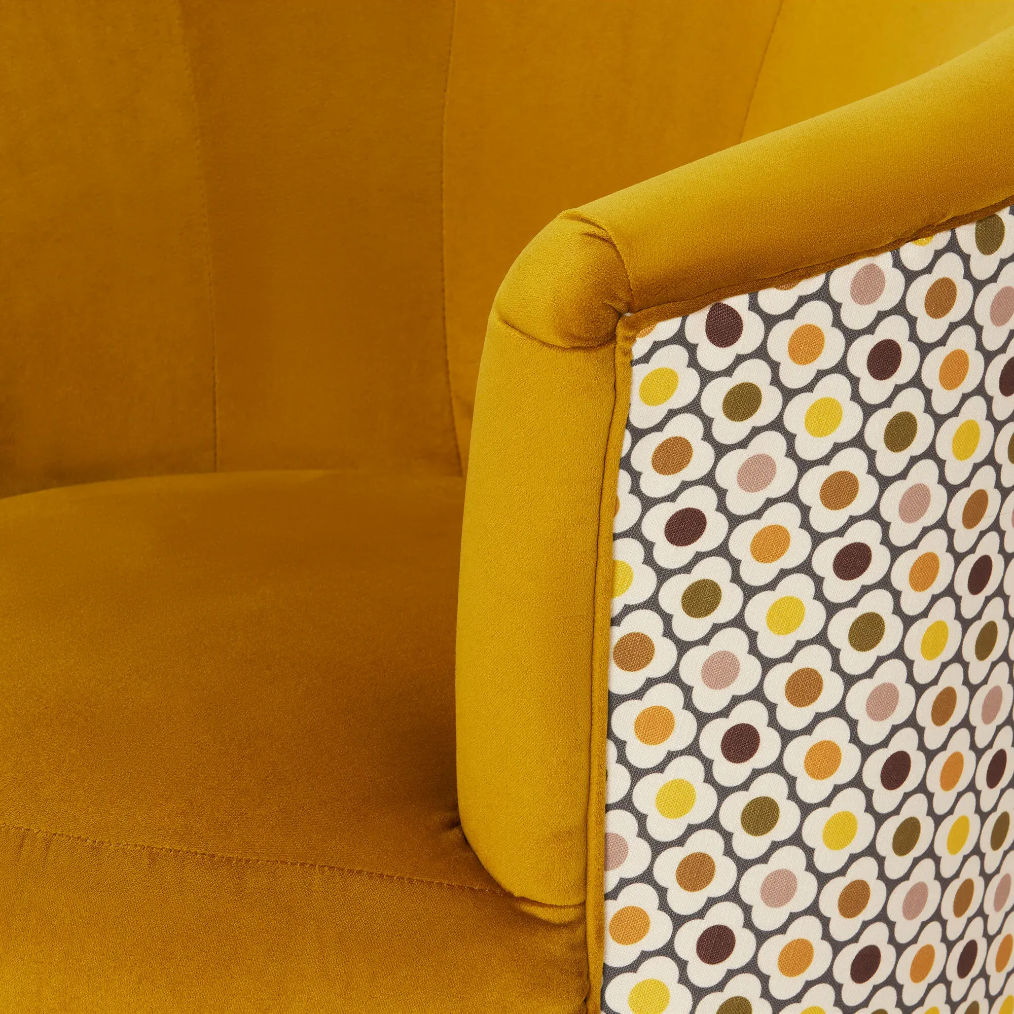 Orla Kiely Lily Swivel Armchair