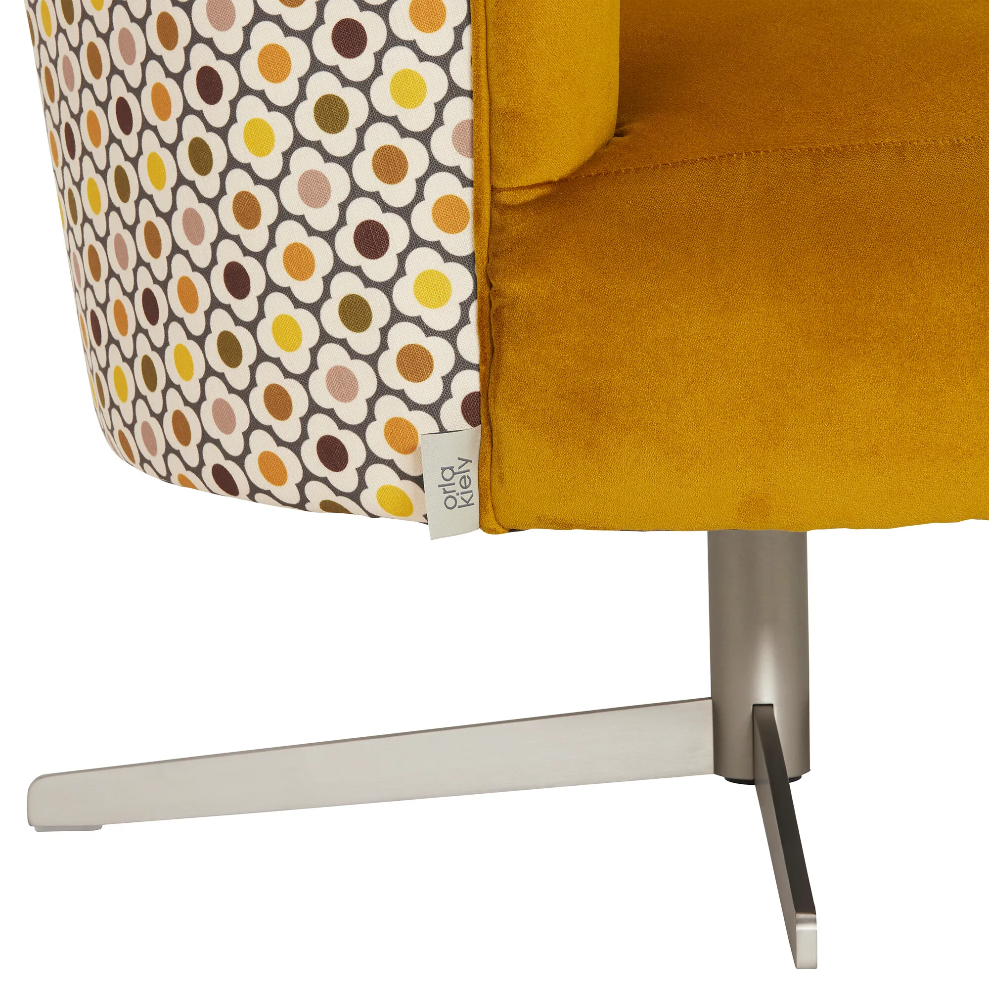 Orla Kiely Lily Swivel Armchair