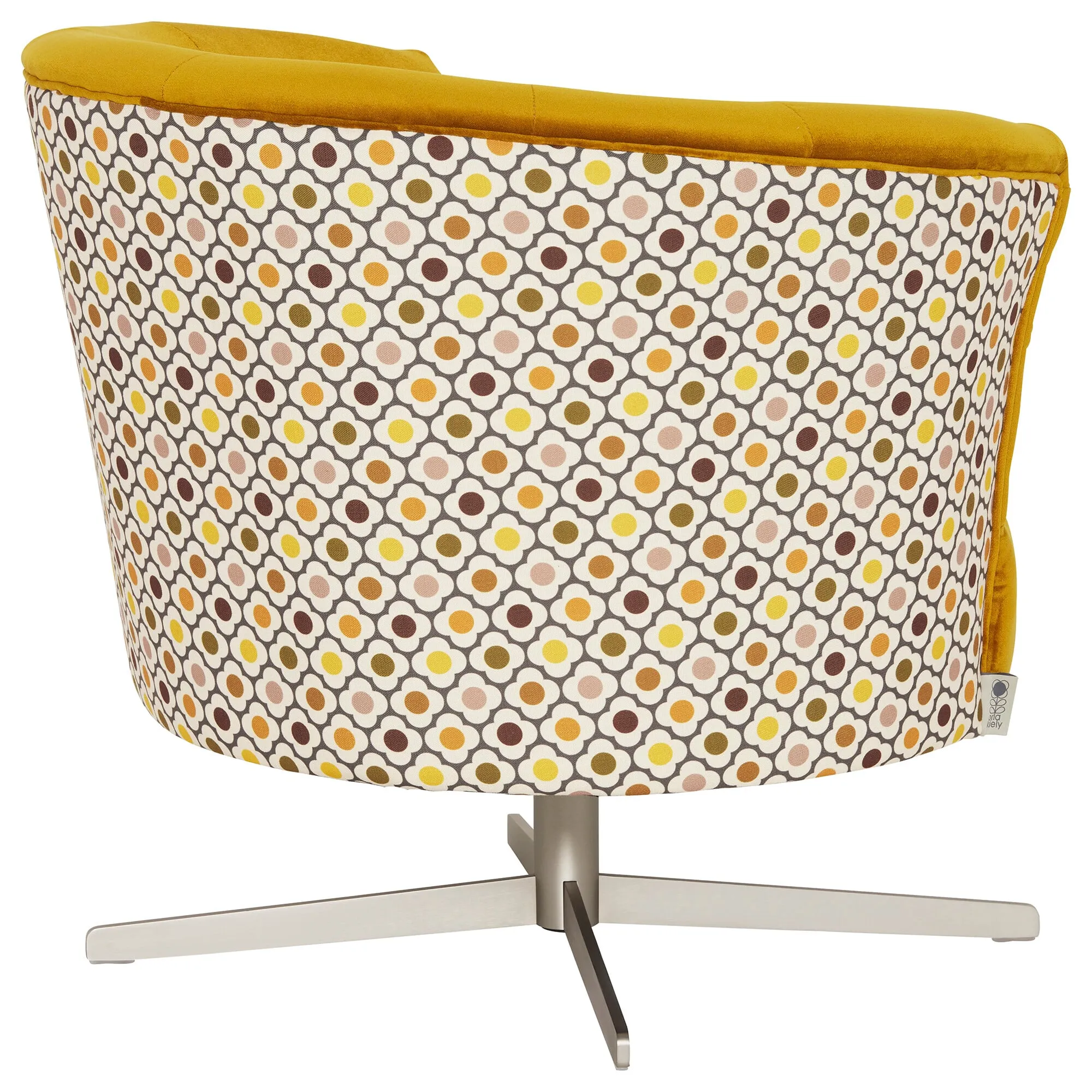 Orla Kiely Lily Swivel Armchair