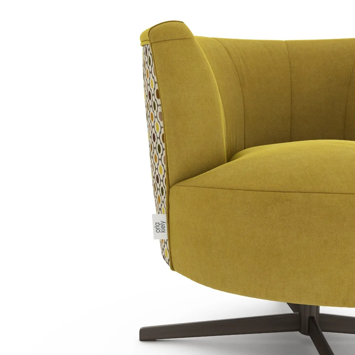 Orla Kiely Lily Swivel Armchair