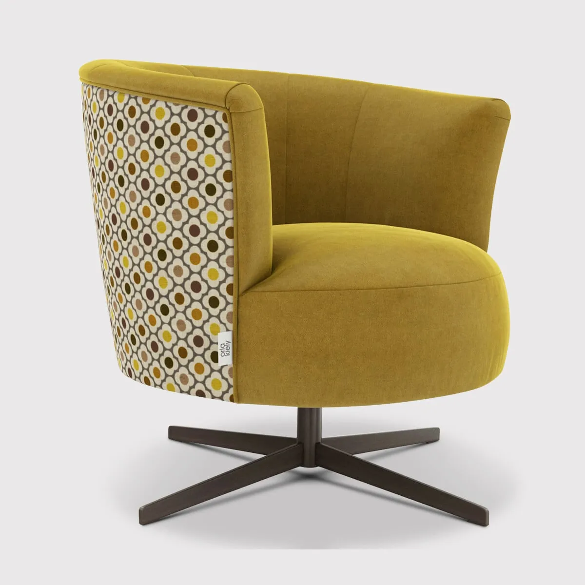 Orla Kiely Lily Swivel Armchair