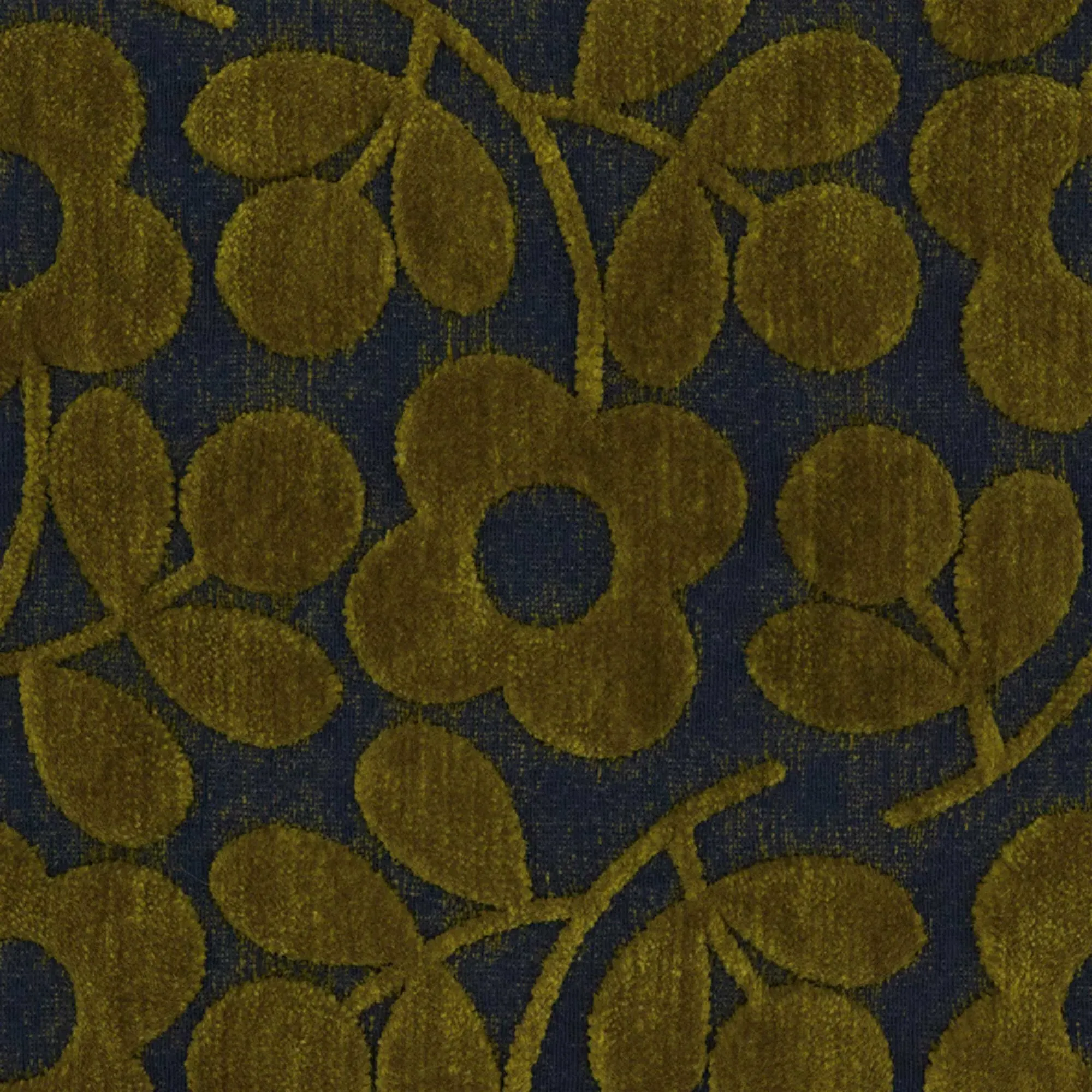 Orla Kiely Spiddal Accent Chair - Green, Fabric