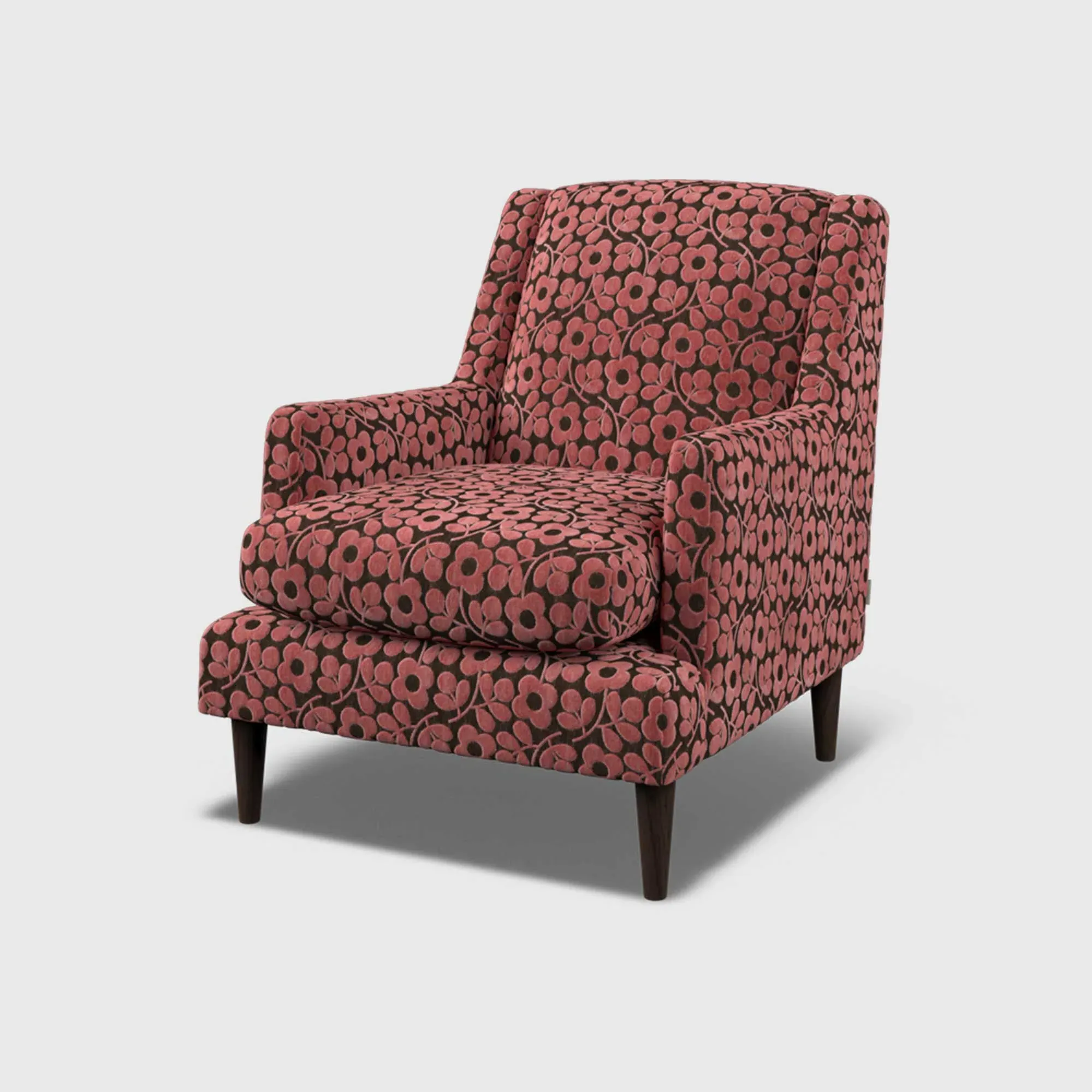 Orla Kiely Spiddal Accent Chair - Pink, Fabric