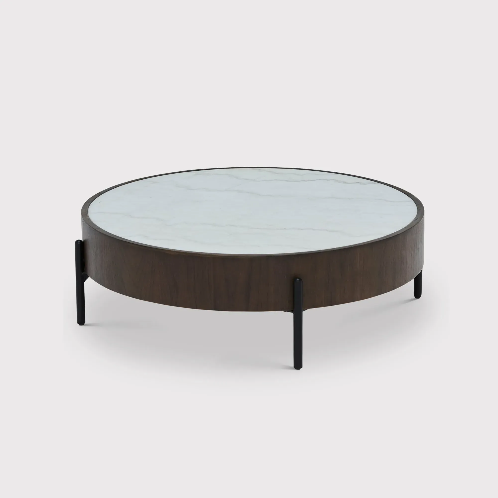 Orlando Coffee Table - White, Walnut image