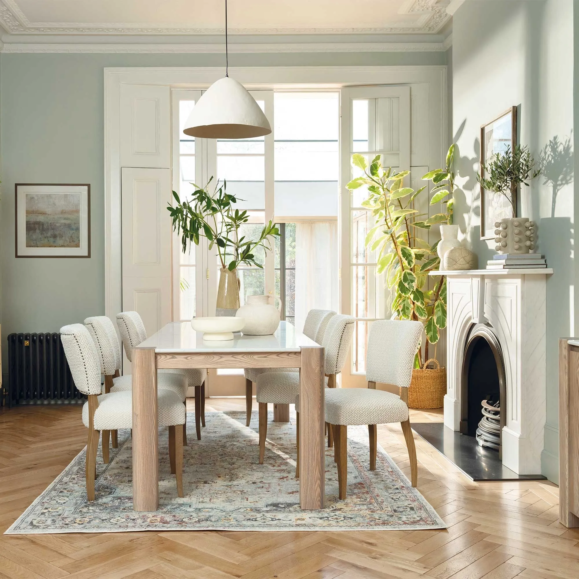 Otto Dining Chair - Neutral, Linen