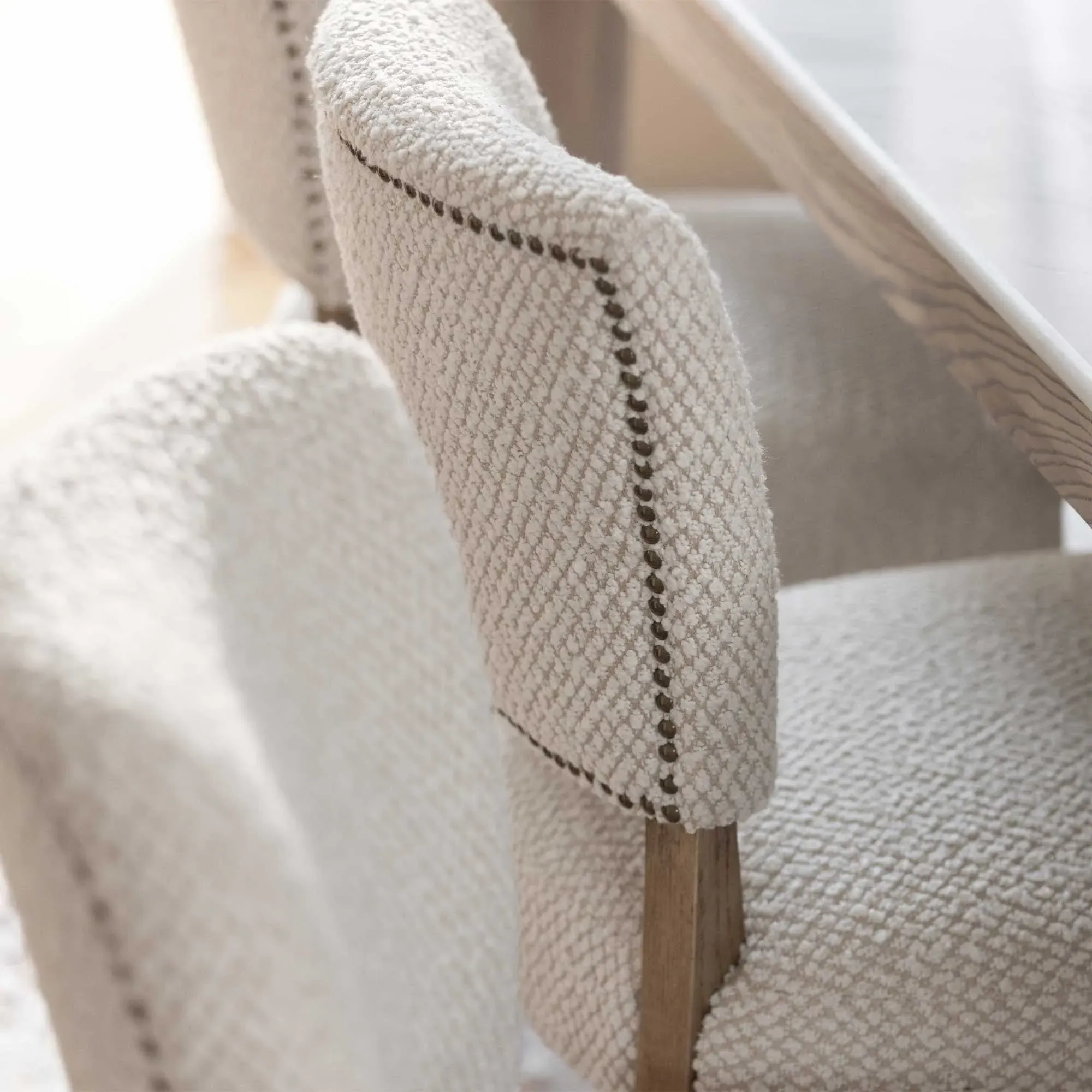 Otto Dining Chair - Neutral, Linen