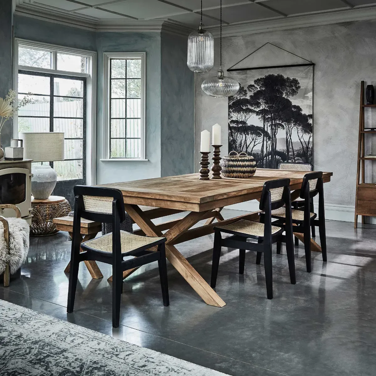 Oval Pendant Light - Glass