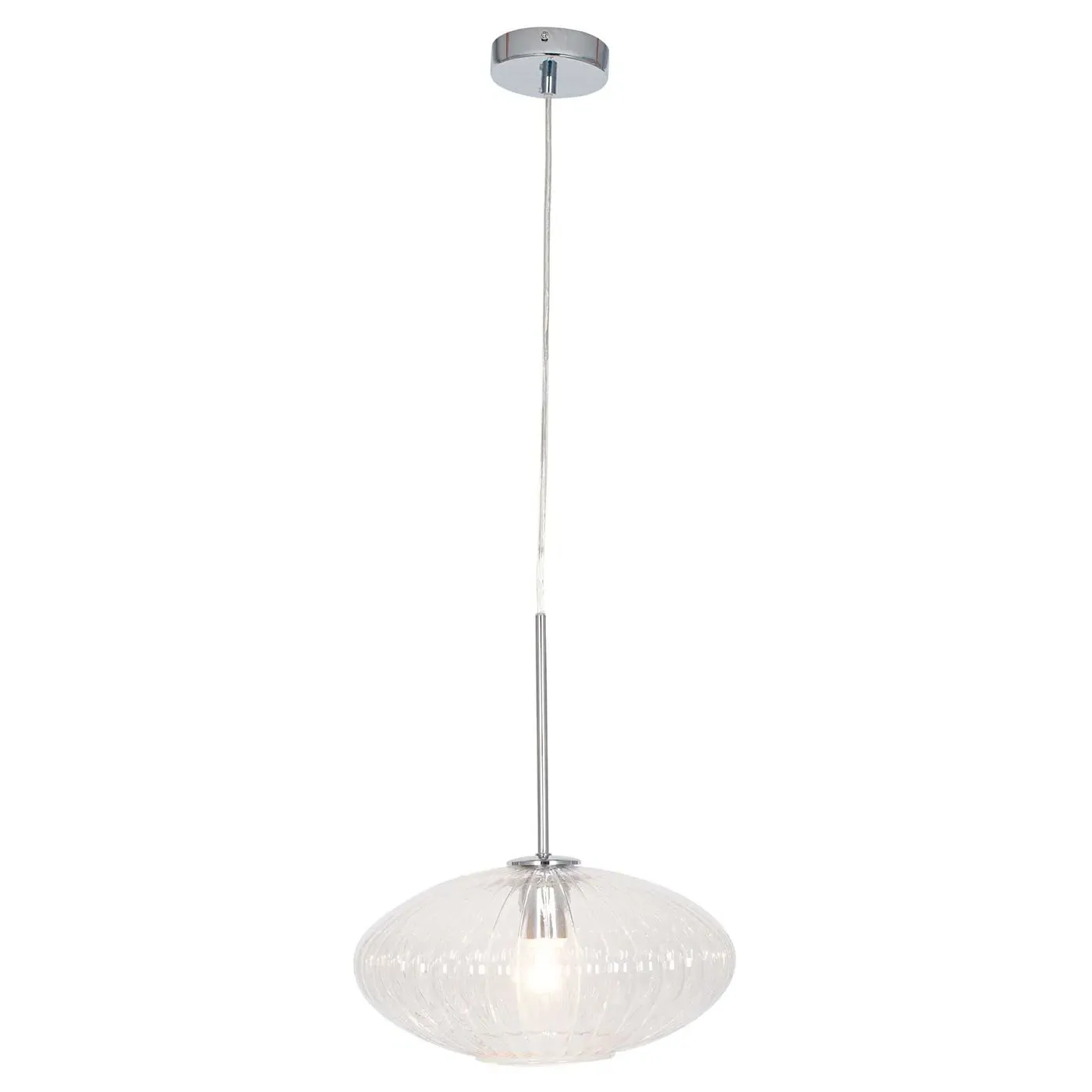 Oval Pendant Light - Glass