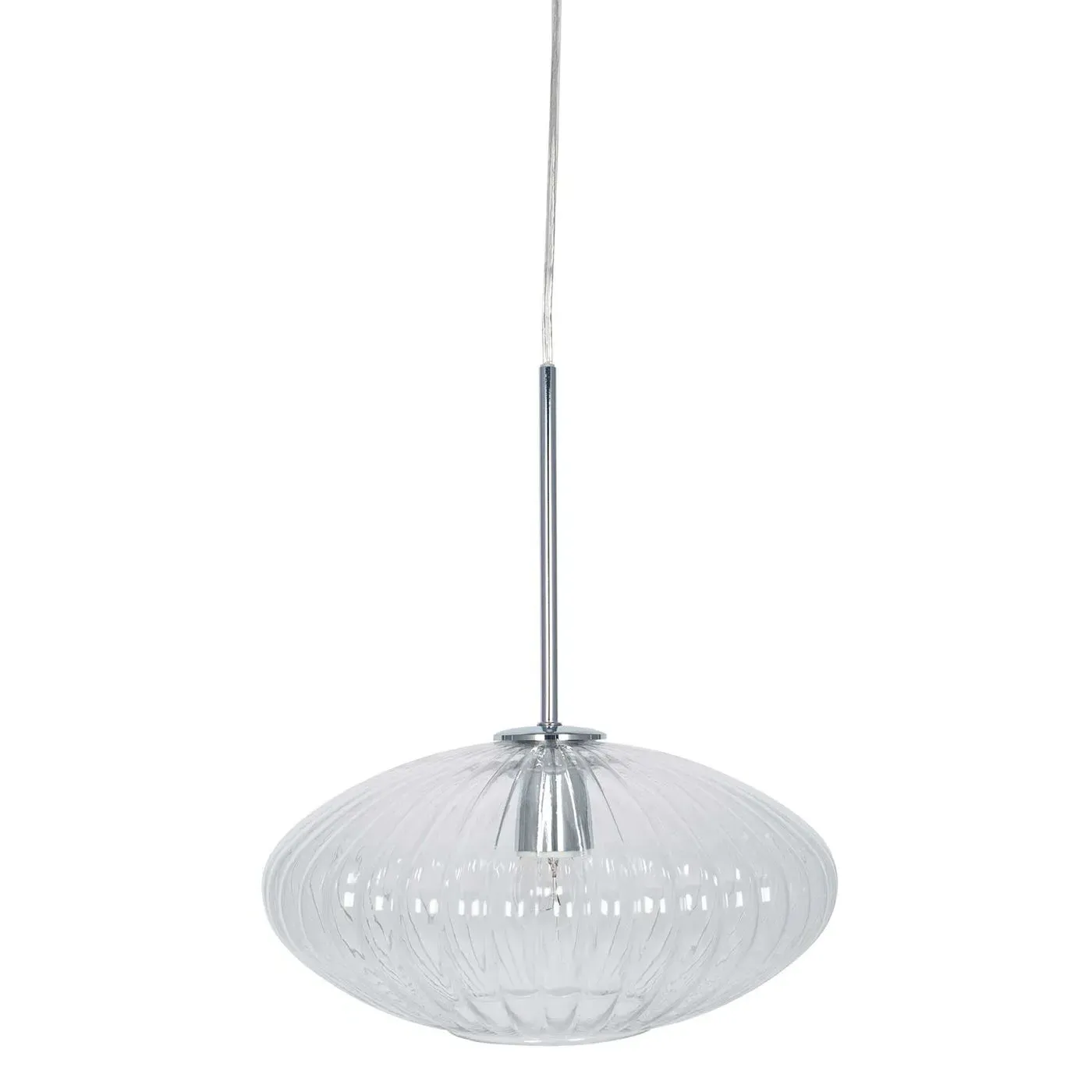 Oval Pendant Light - Glass