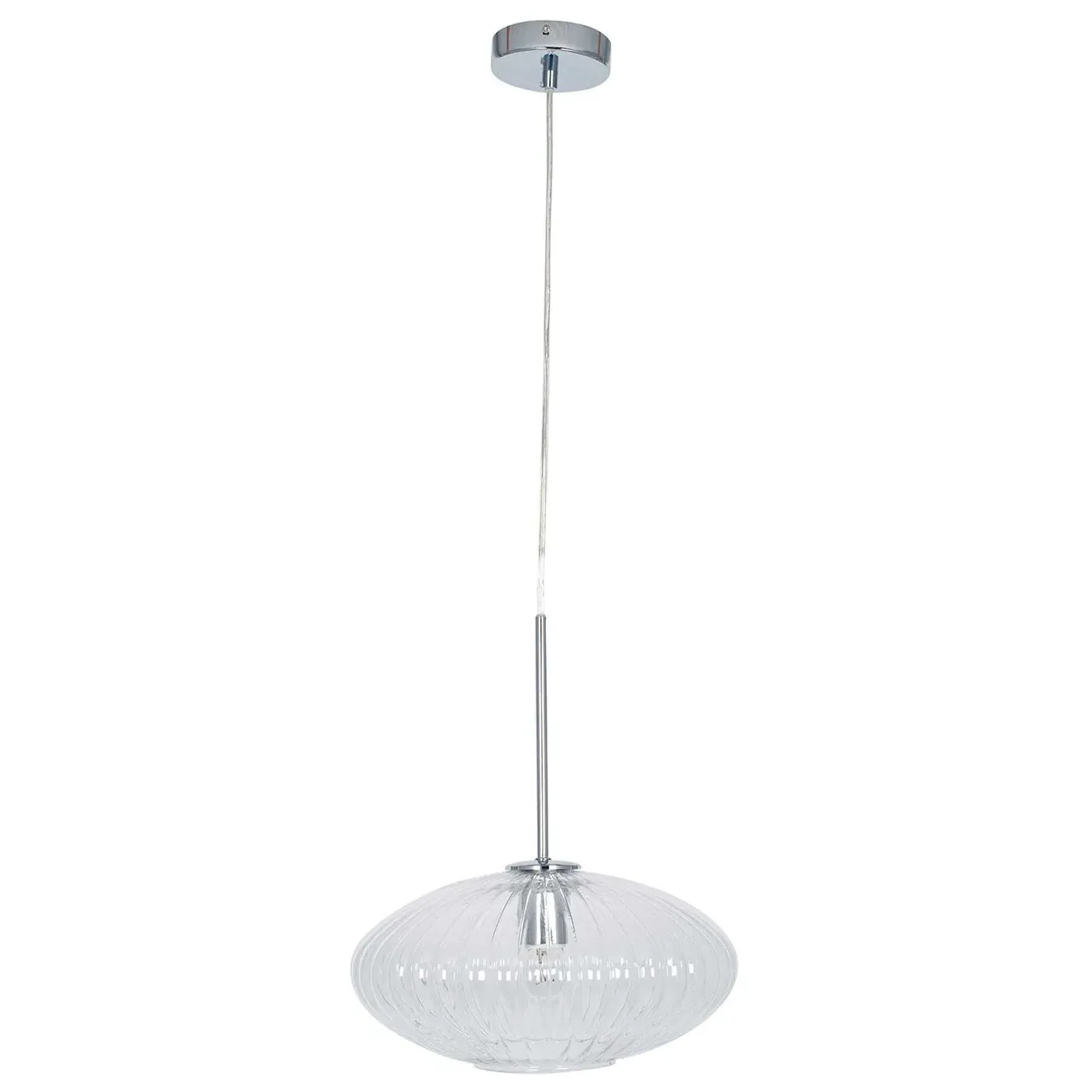 Oval Pendant Light - Glass