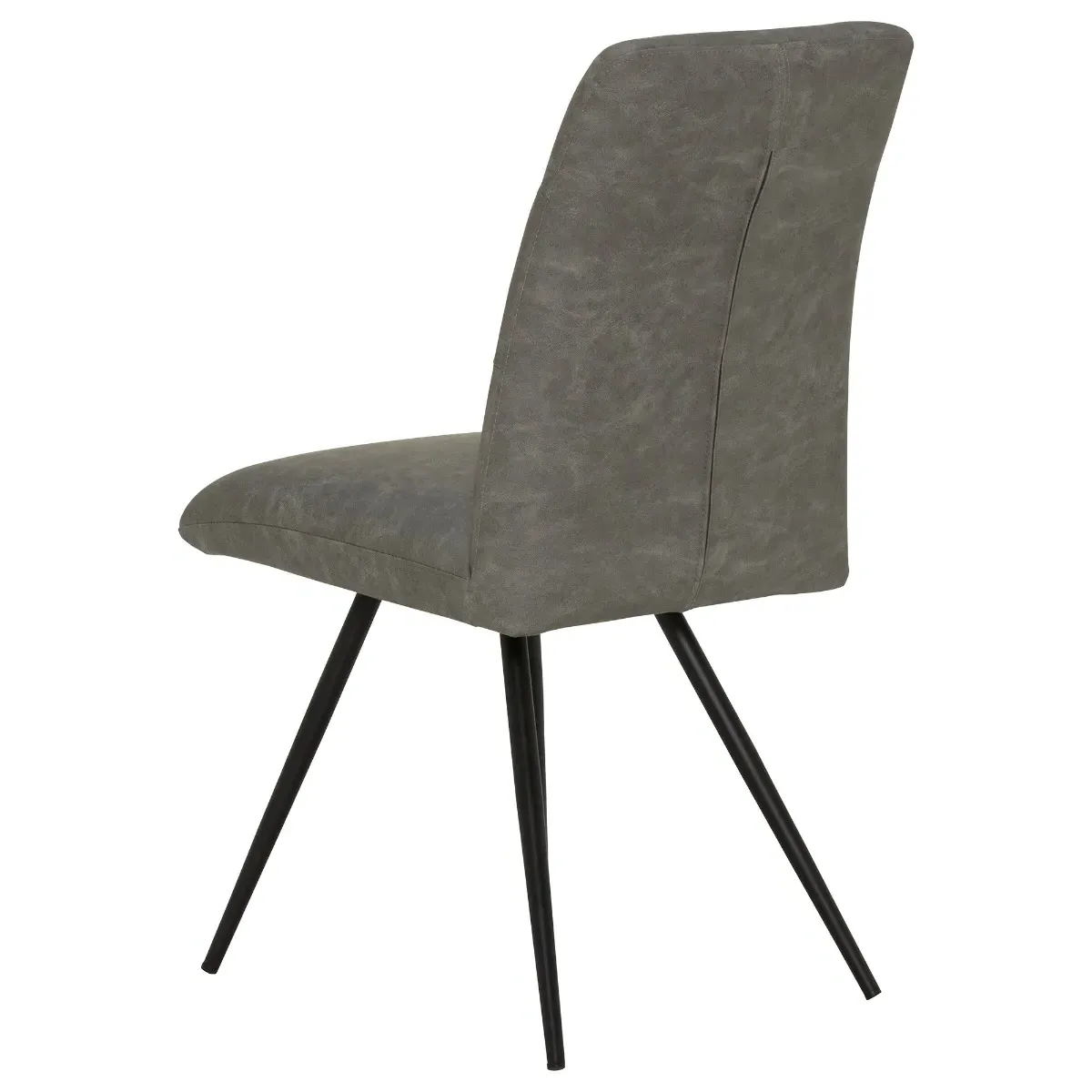 Pauli Dining Chair - Grey, Faux Leather