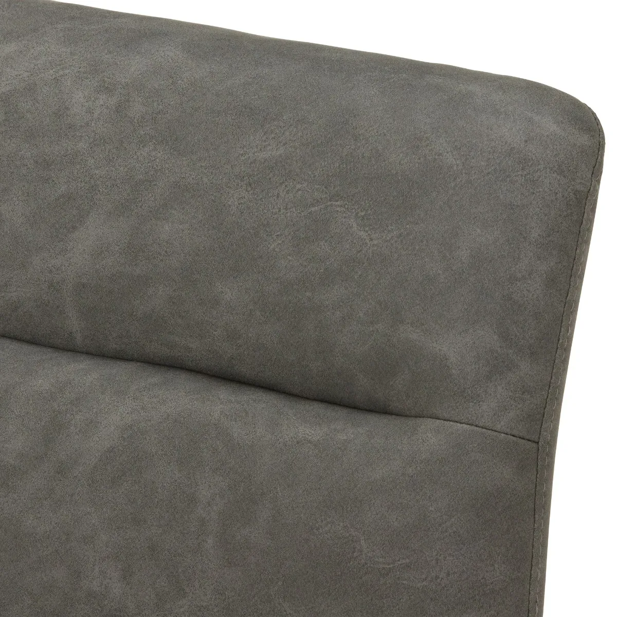 Pauli Dining Chair - Grey, Faux Leather