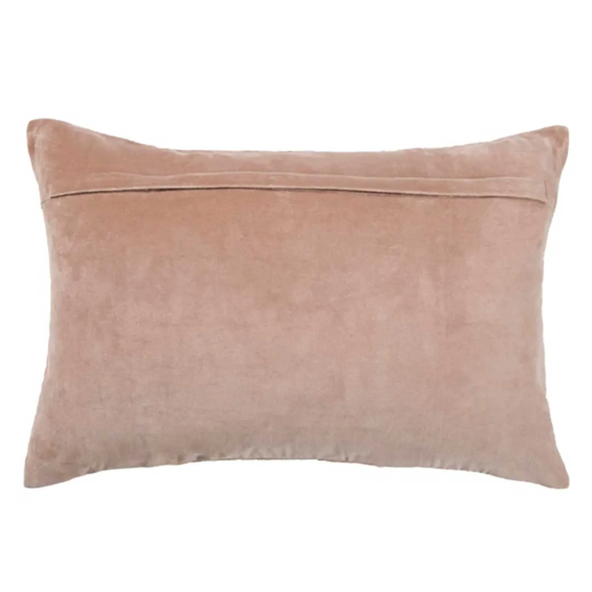Pebble Square Cushion - Pink, Polyester