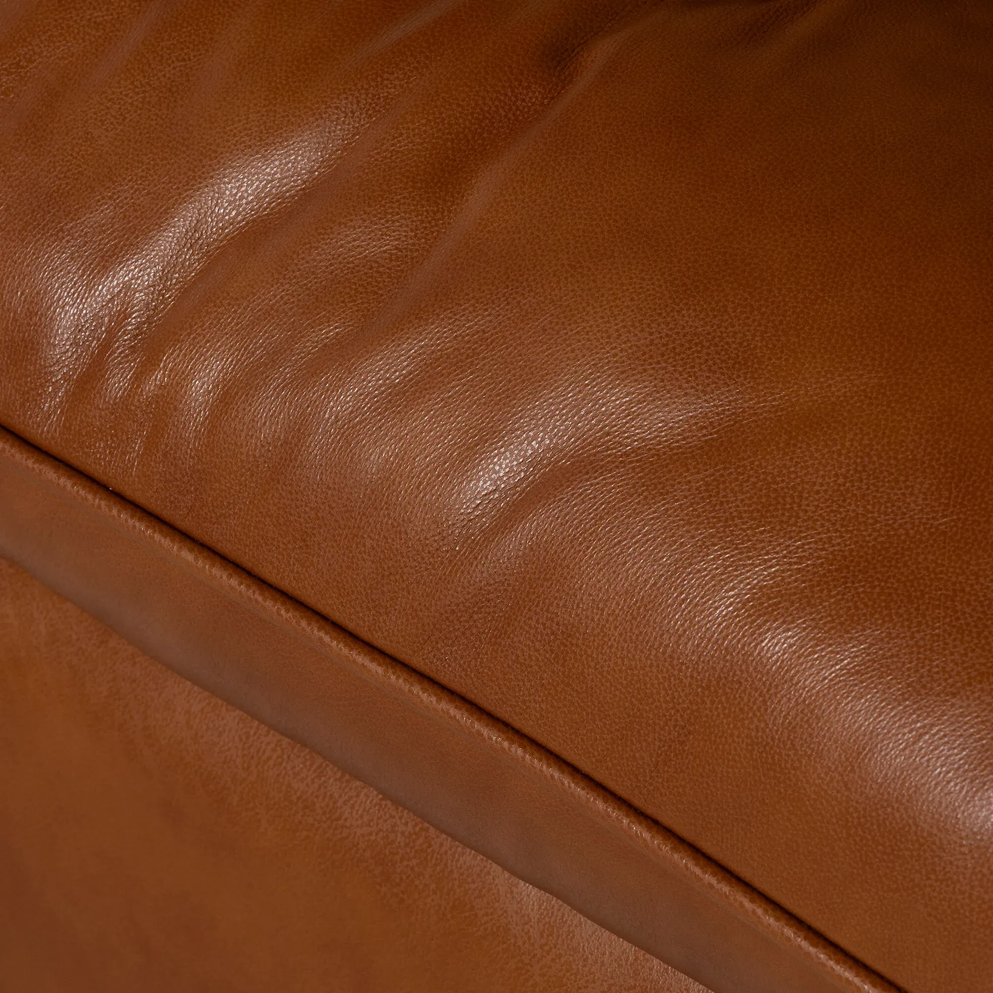 Pelle 2.5 Seater Sofa - Brown, Leather