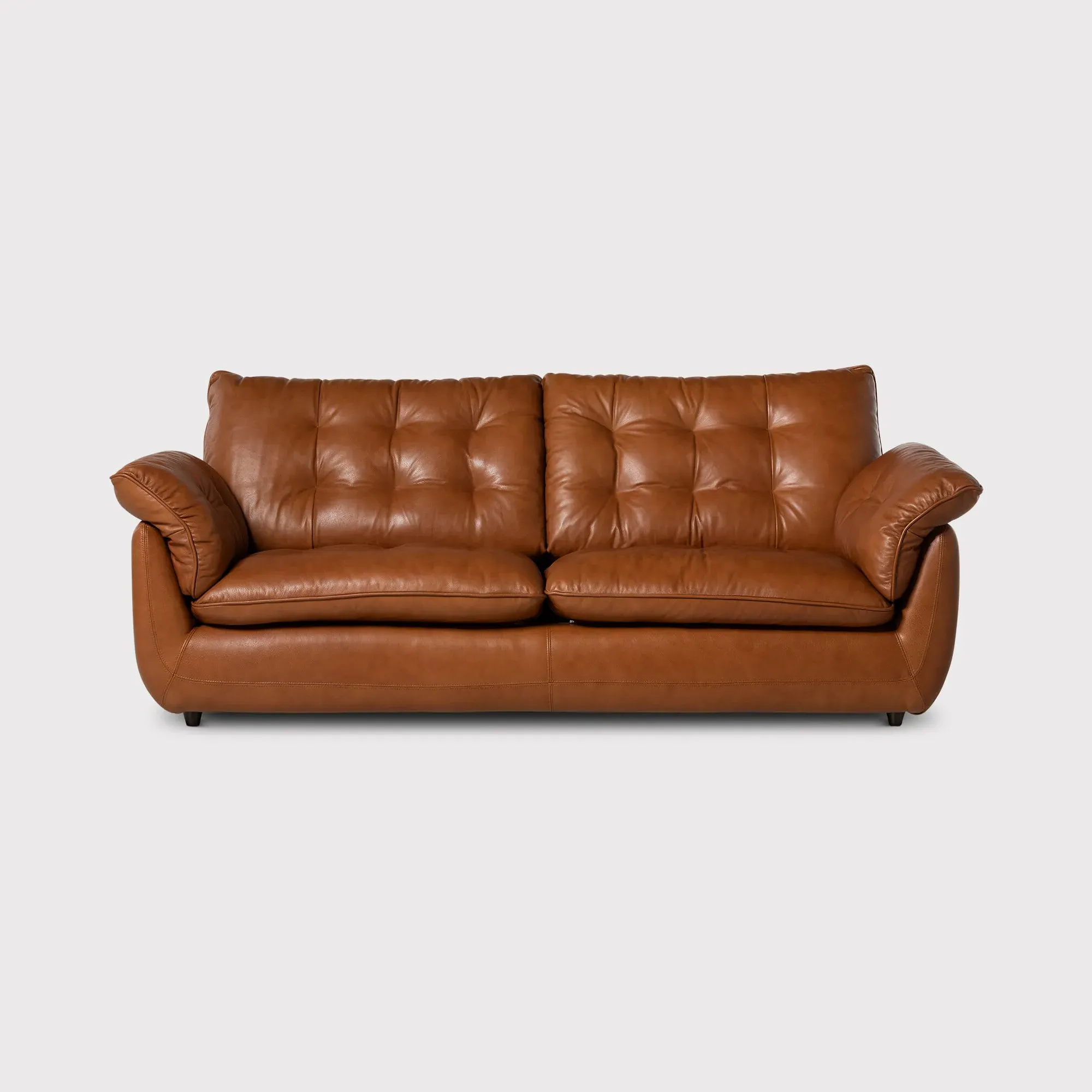 Pelle 2.5 Seater Sofa - Brown, Leather image