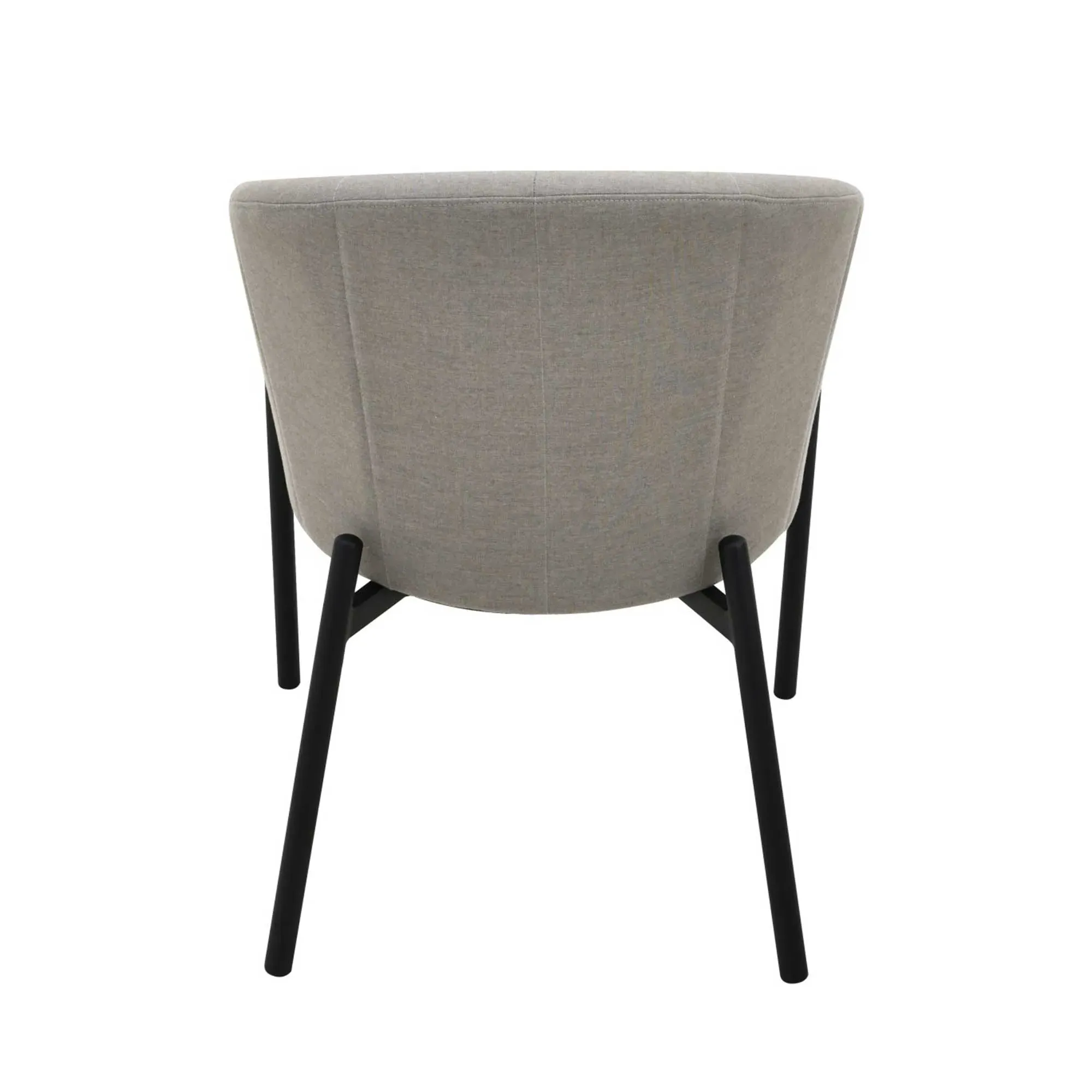 Pemba 6 Seater Outdoor Dining Set - Grey, Aluminium