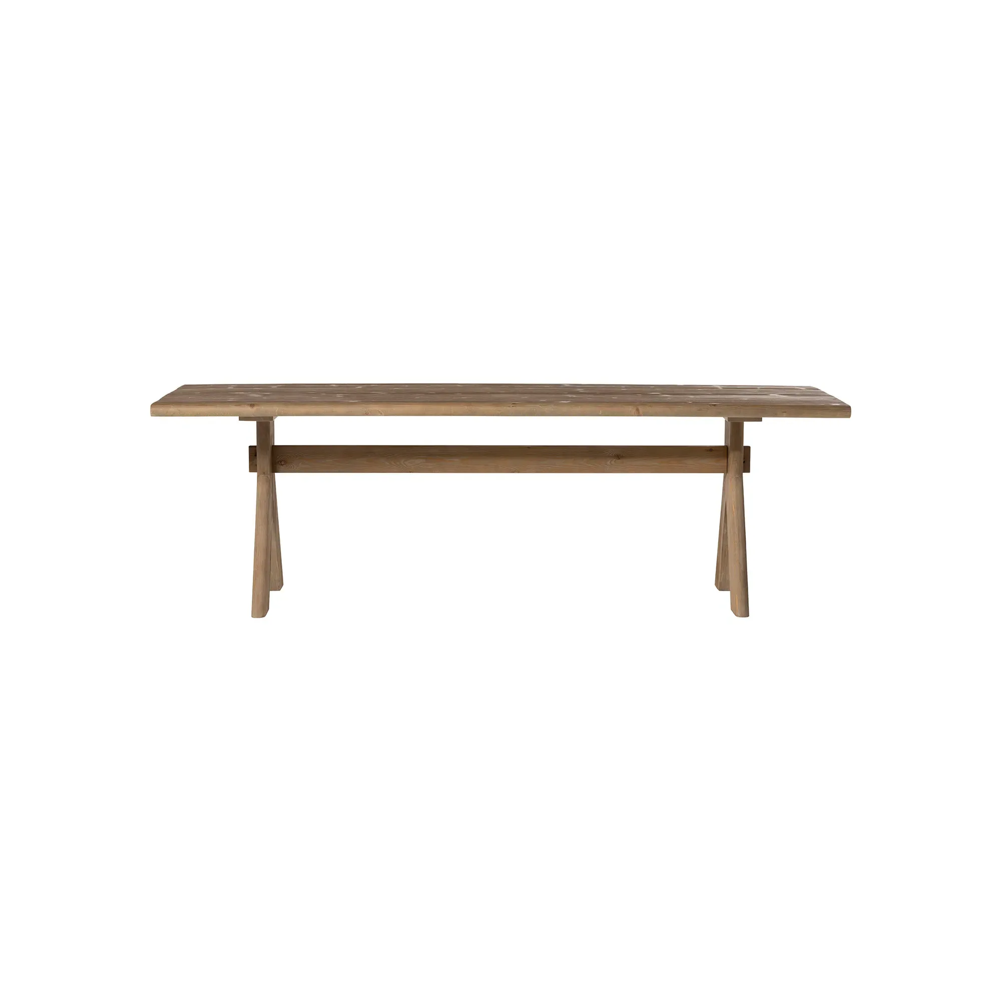 Perran Dining Table - Brown, Pine Wood