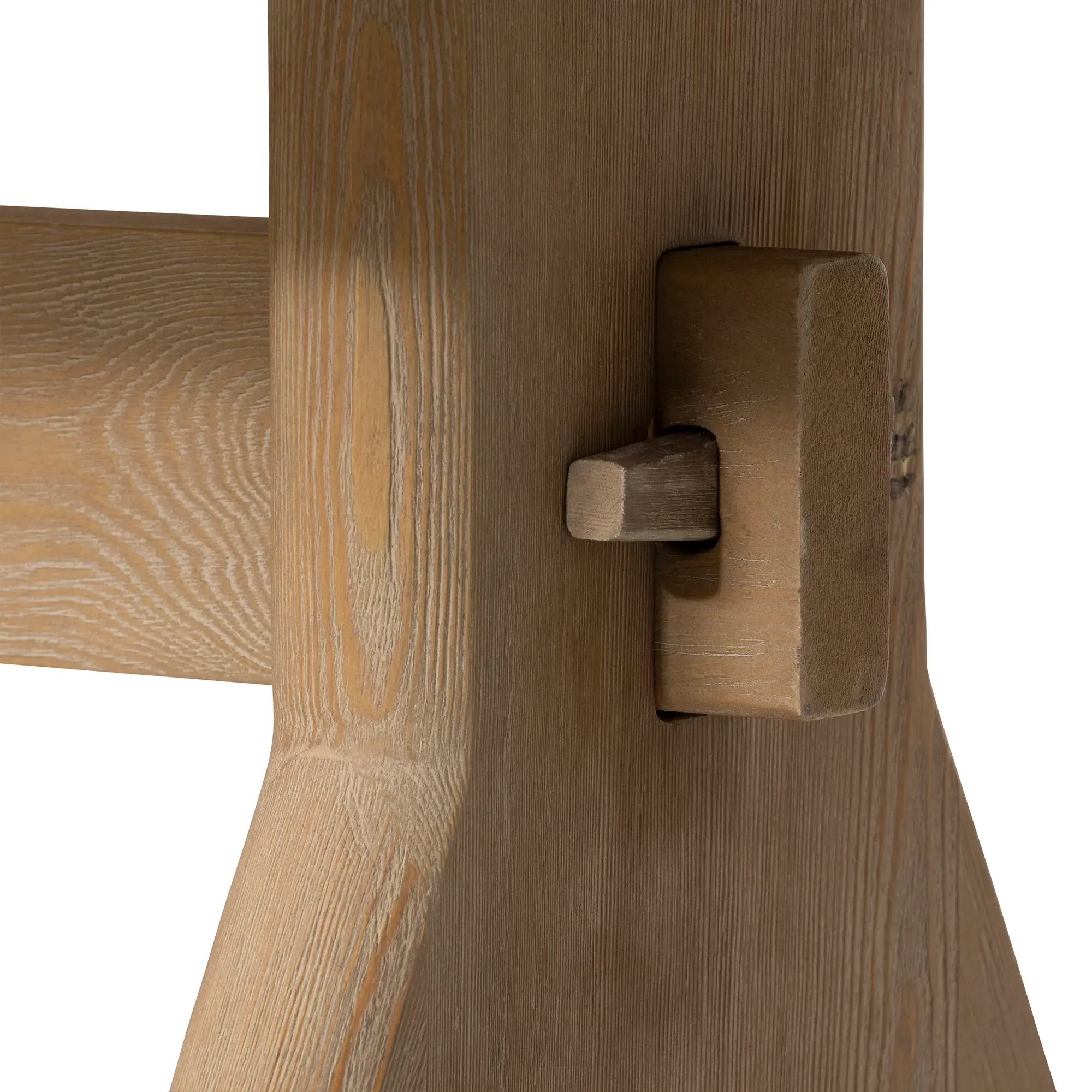 Perran Dining Table - Brown, Pine Wood