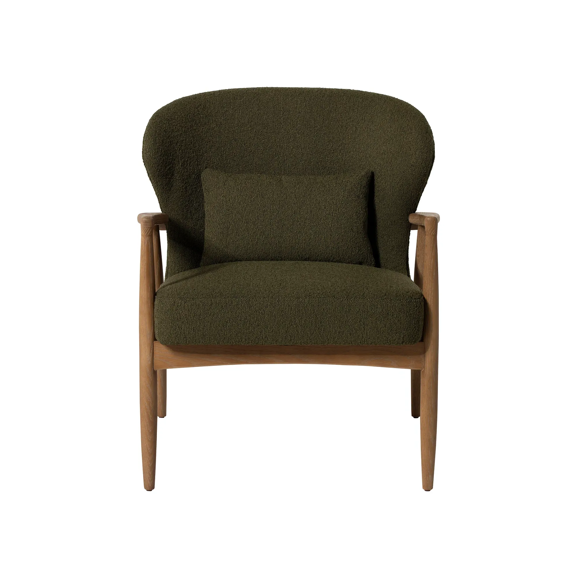 Pinter Armchair - Green, Boucle