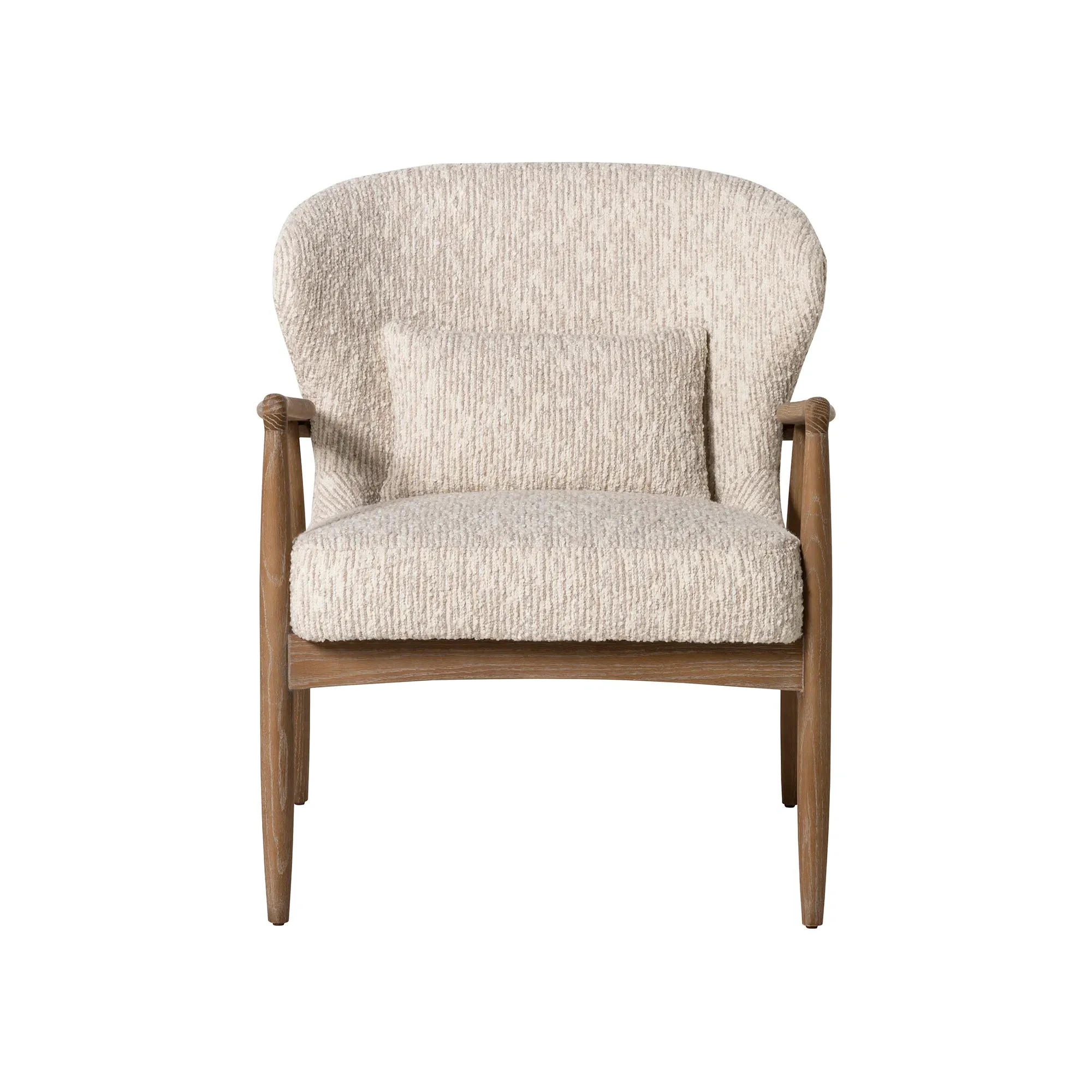 Pinter Armchair - Neutral, Boucle