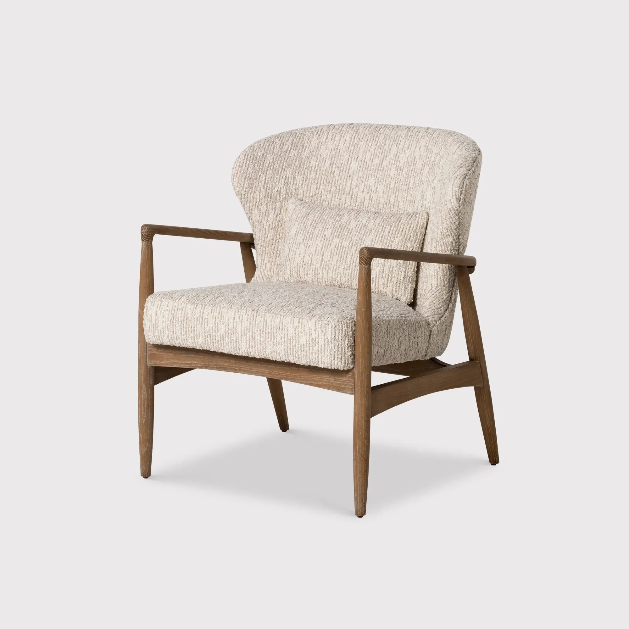 Pinter Armchair - Neutral, Boucle