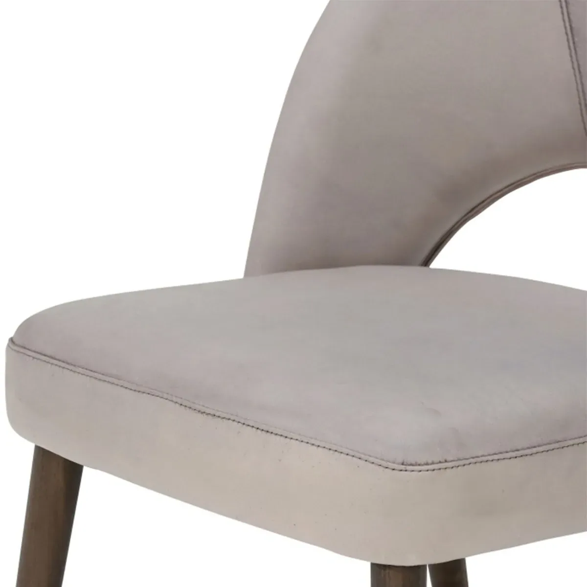 Pure Furniture Beck Dining Chair - Grey, Leather