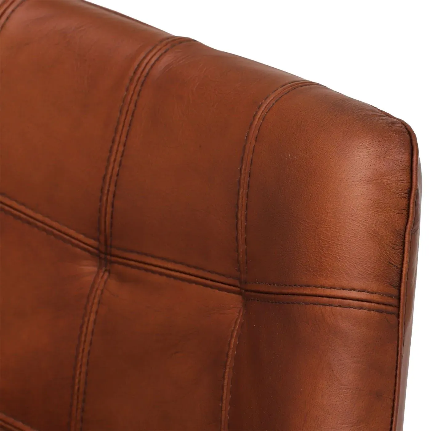 Pure Furniture Birinus Dining Chair - Brown, Leather