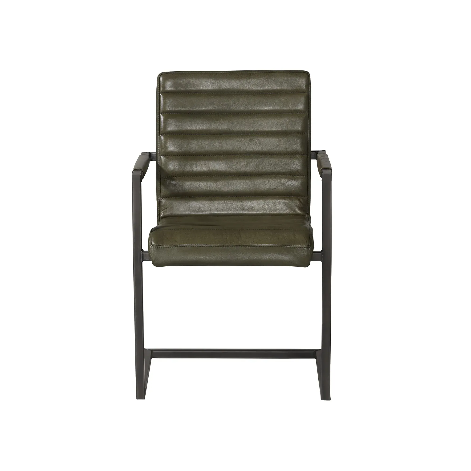 Pure Furniture Brutus Armchair - Green, Leather