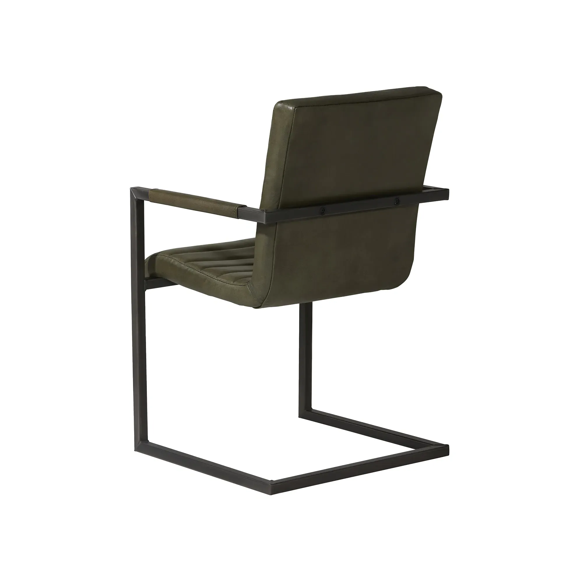 Pure Furniture Brutus Armchair - Green, Leather
