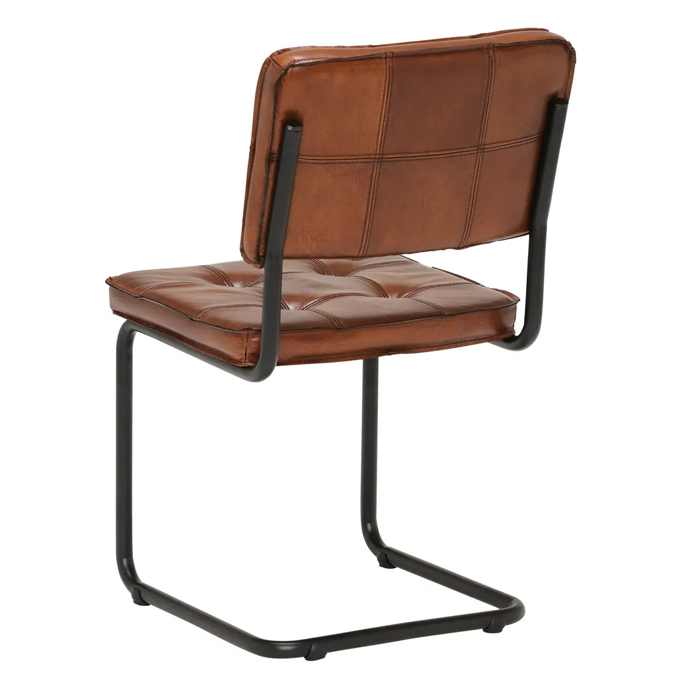 Pure Furniture Byron Dining Chair - Brown, Leather