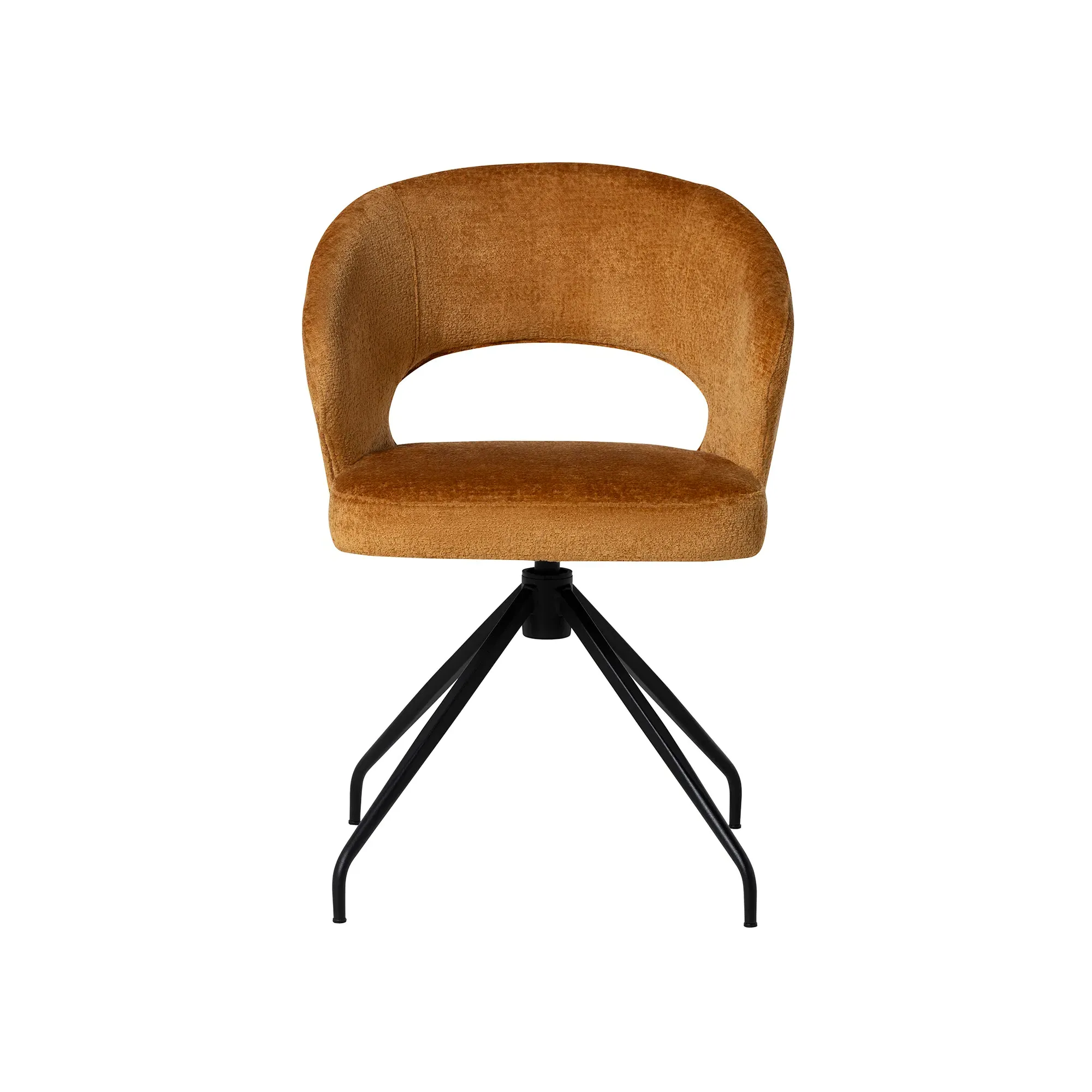 Pure Furniture Cagney Swivel Armchair - Gold