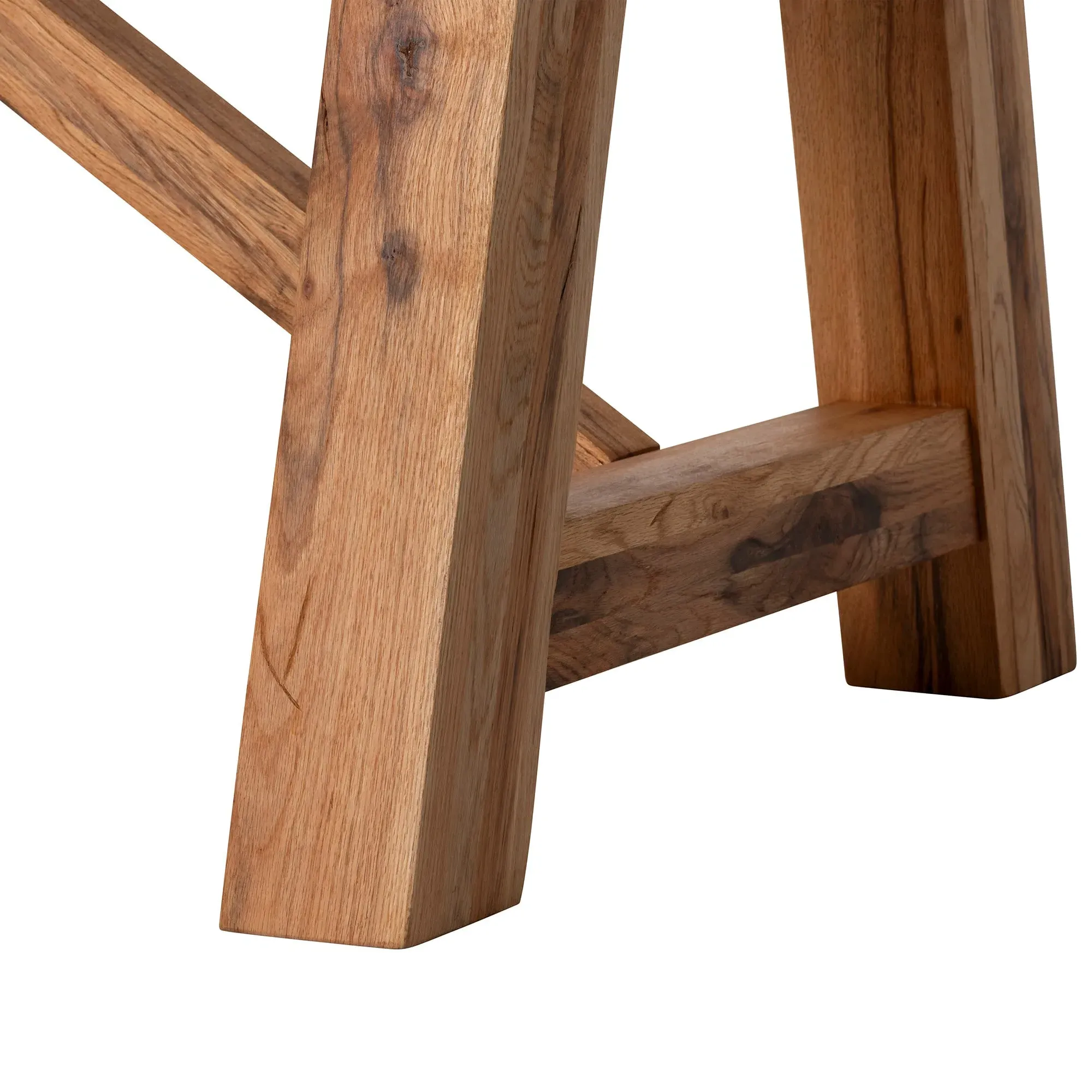 Pure Furniture Canterbury 240cm Dining Table - Brown, Oak