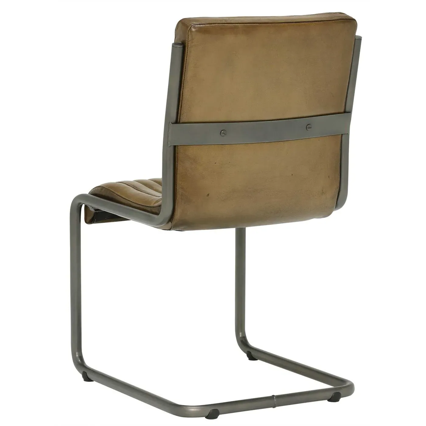 Pure Furniture Jensen Dining Chair - Green, Leather