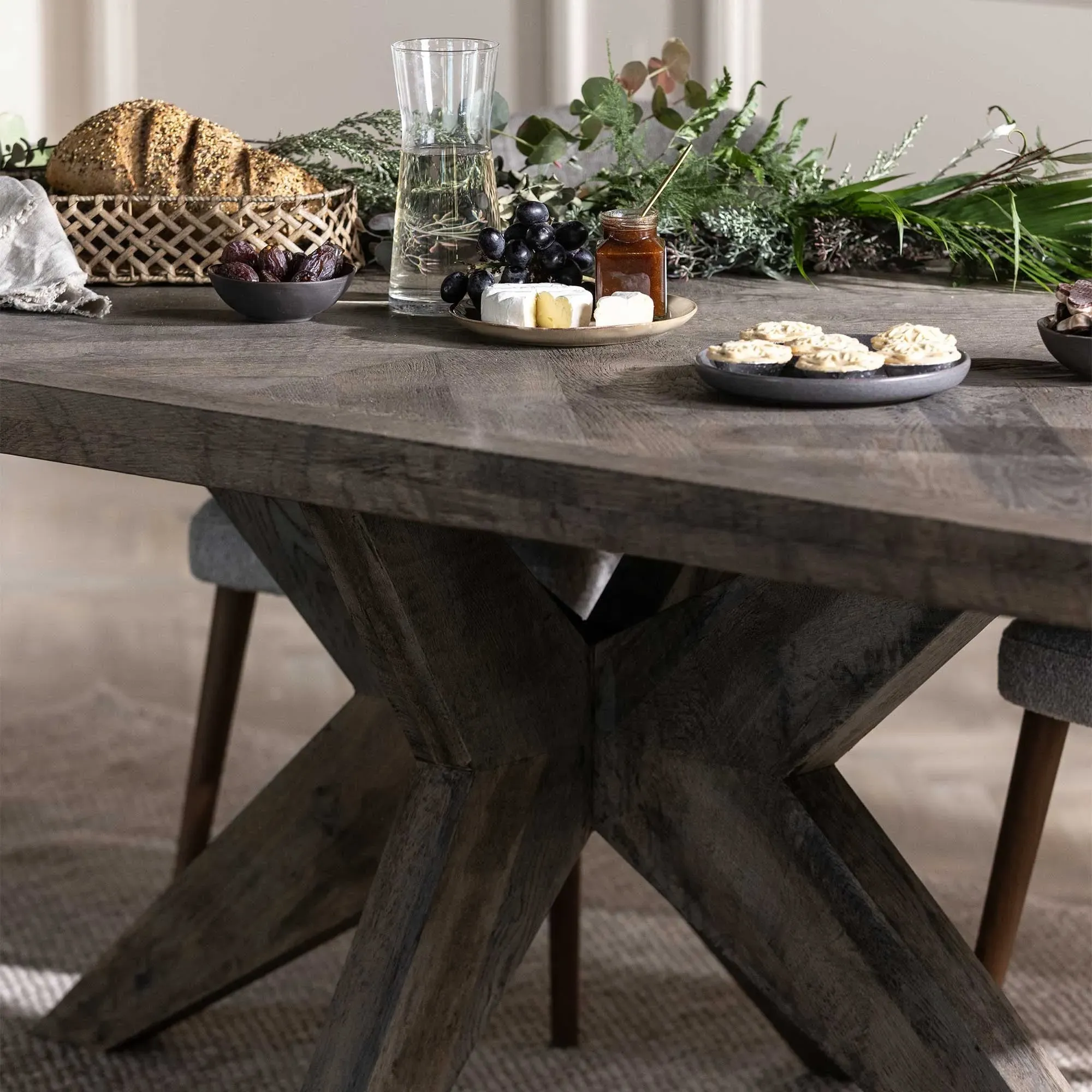 Pure Furniture Oberon 240cm Dining Table - Neutral, Oak