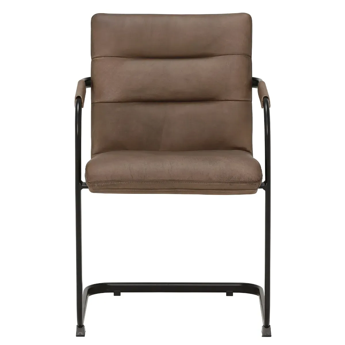 Pure Furniture Rigel Dining Chair - Brown, Leather