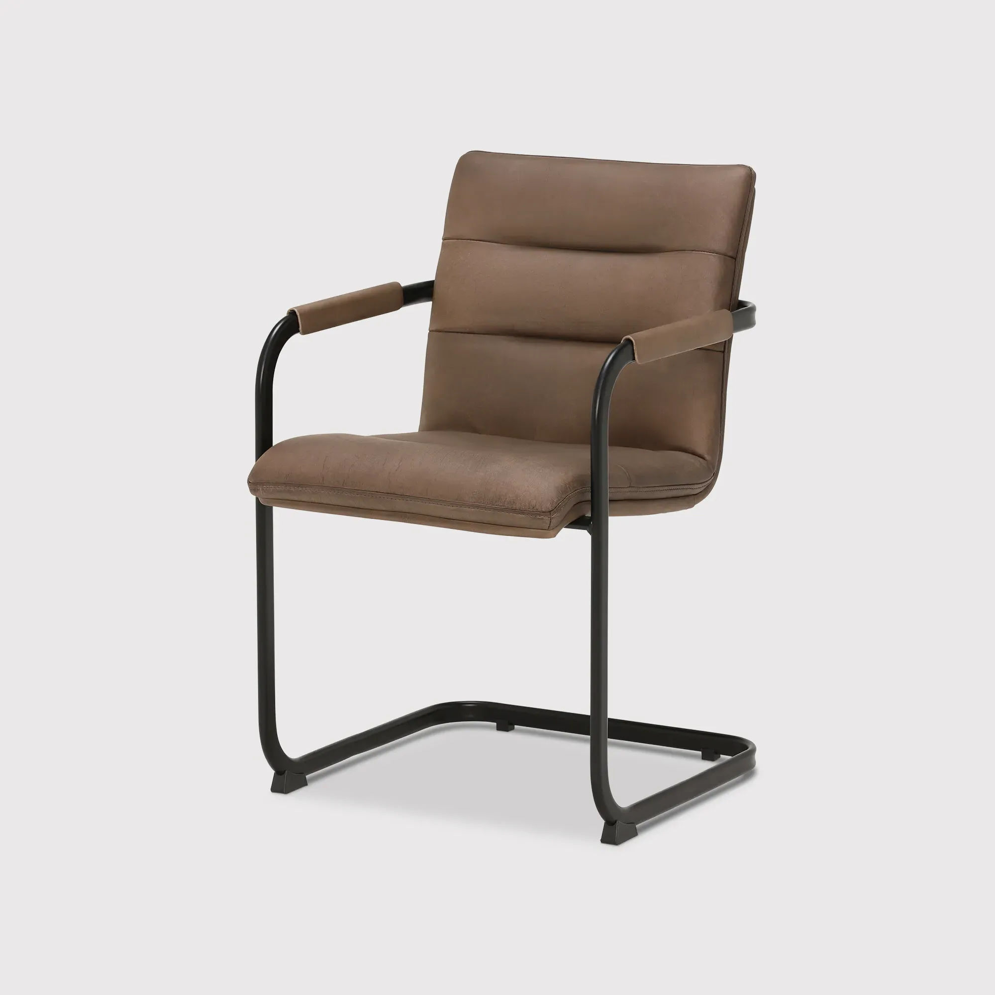 Pure Furniture Rigel Dining Chair - Brown, Leather image
