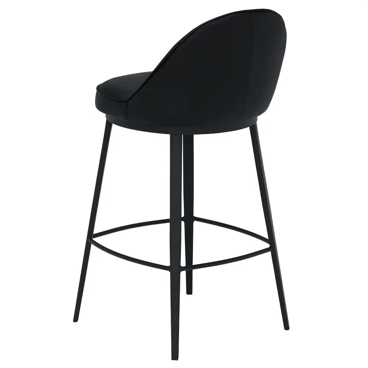 Quebec Counter Stool - Black