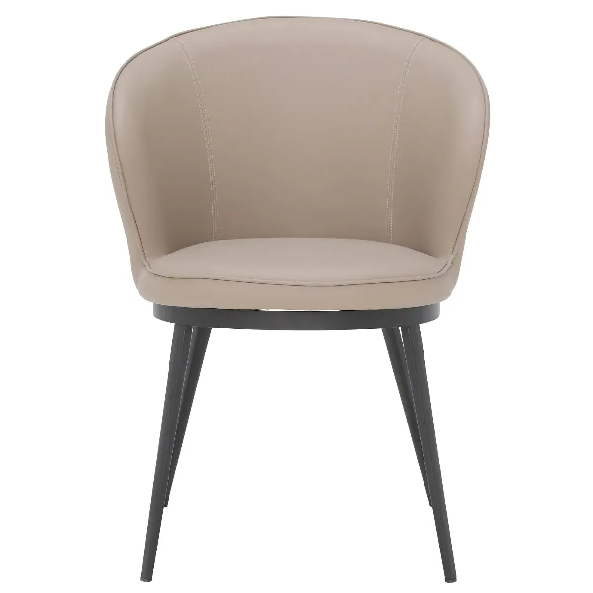 Quebec Dining Chair with Arms - Neutral