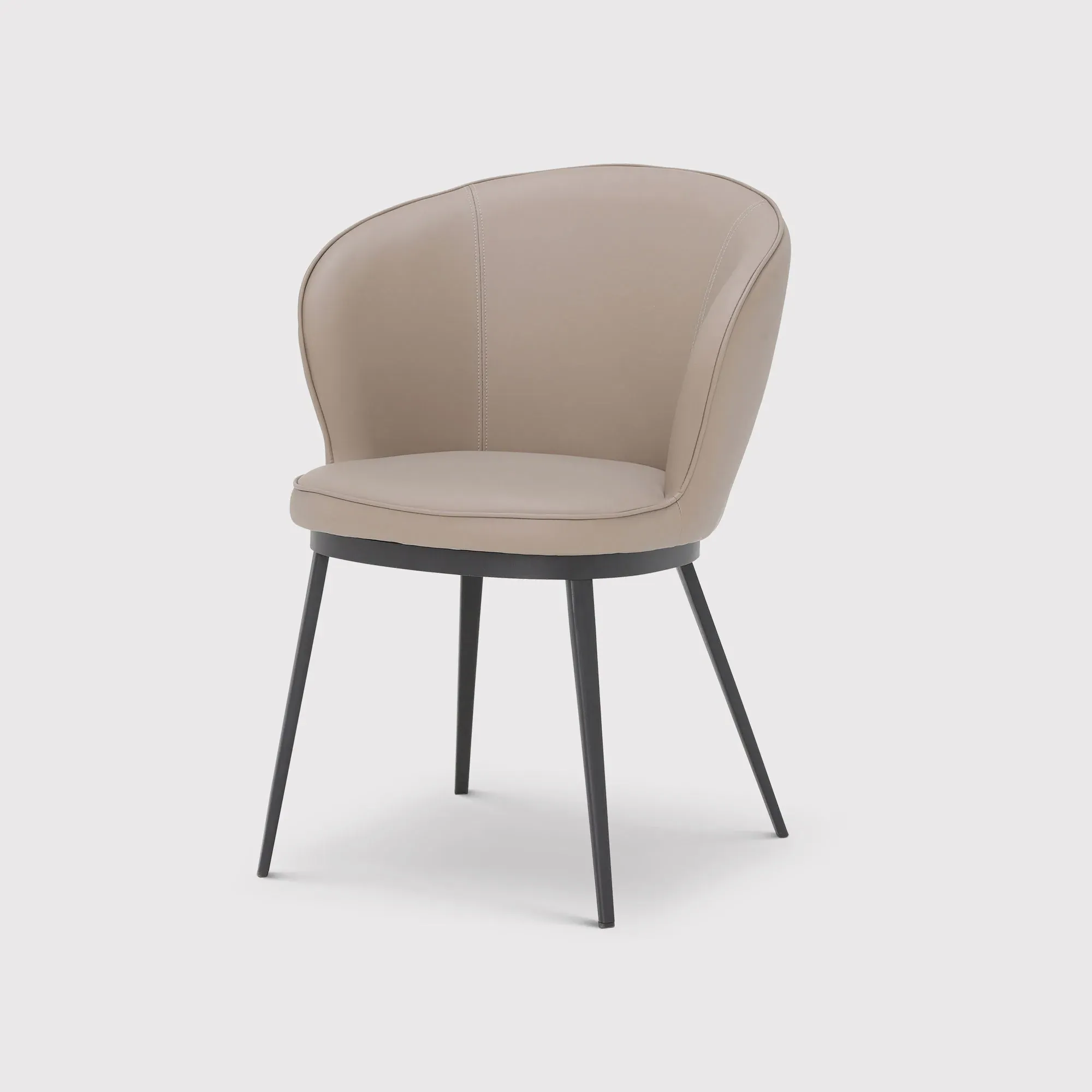 Quebec Dining Chair with Arms - Neutral image