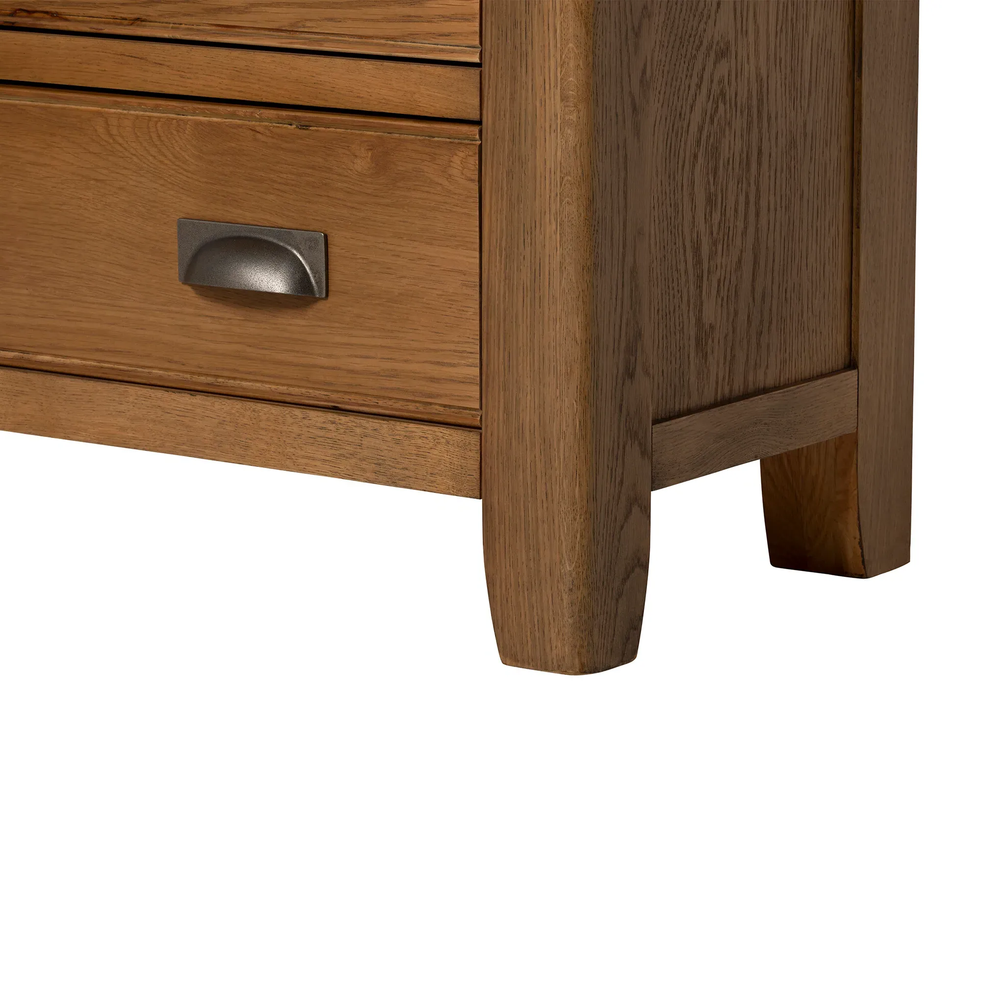 Raithwaite 2 Over 3 Chest of Drawers - Brown, Oak