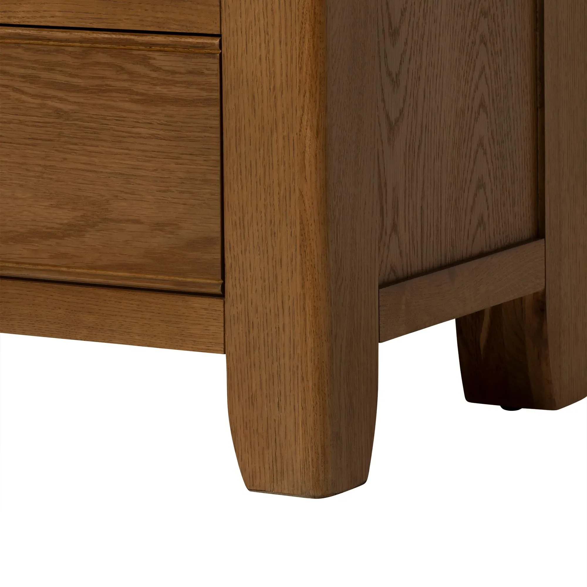 Raithwaite 6 Drawer Wide Chest - Brown, Oak