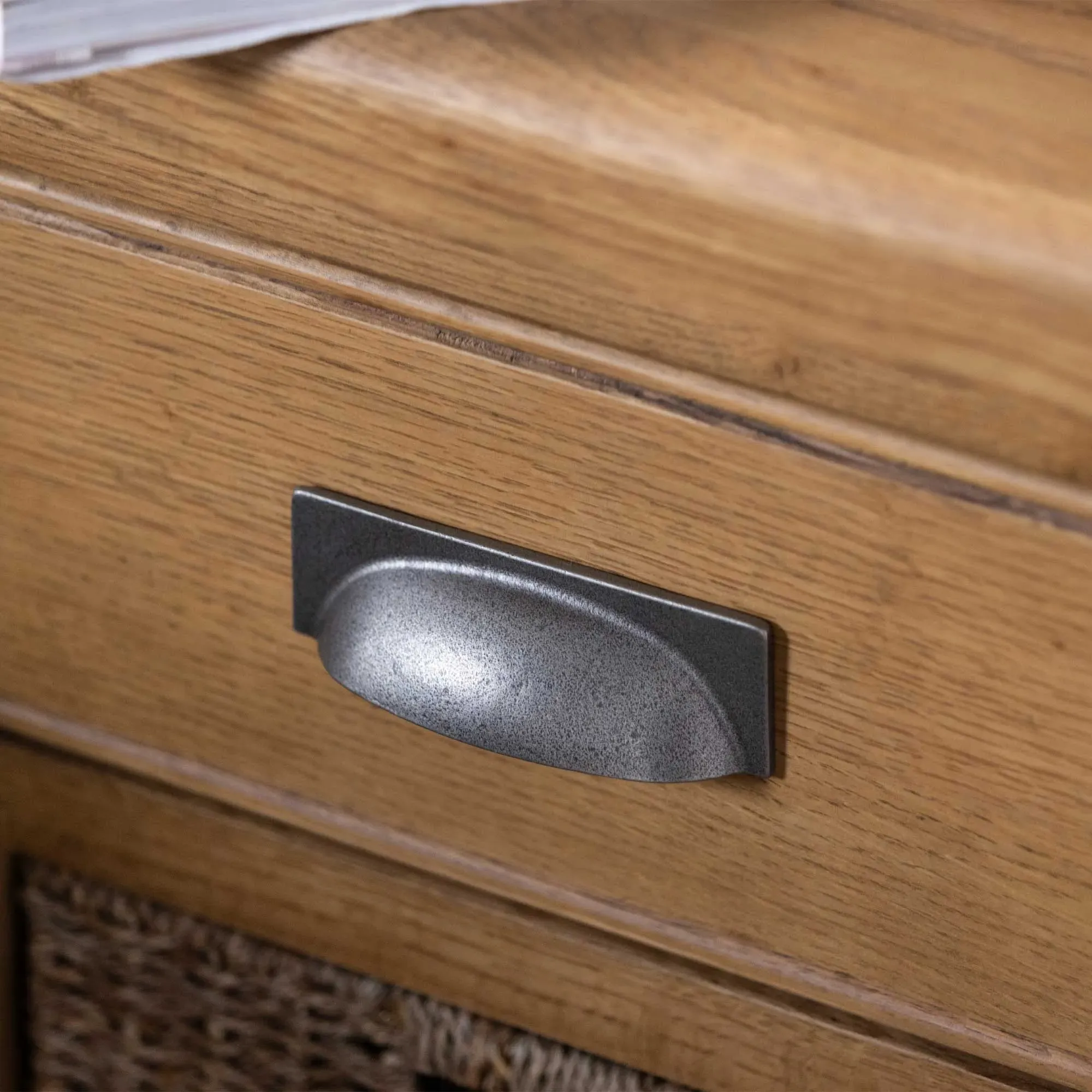 Raithwaite Large Bedside Cabinet - Brown, Oak