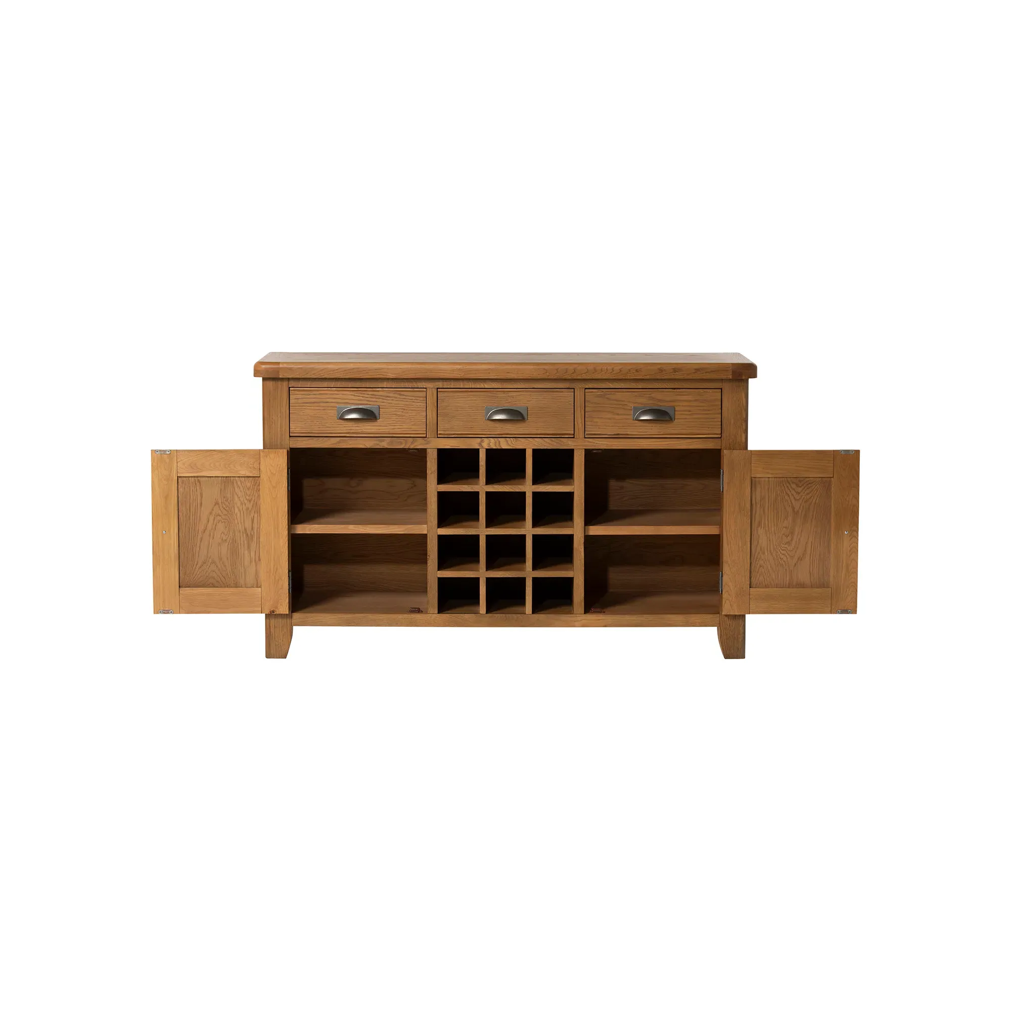 Raithwaite Large Sideboard - Brown, Oak
