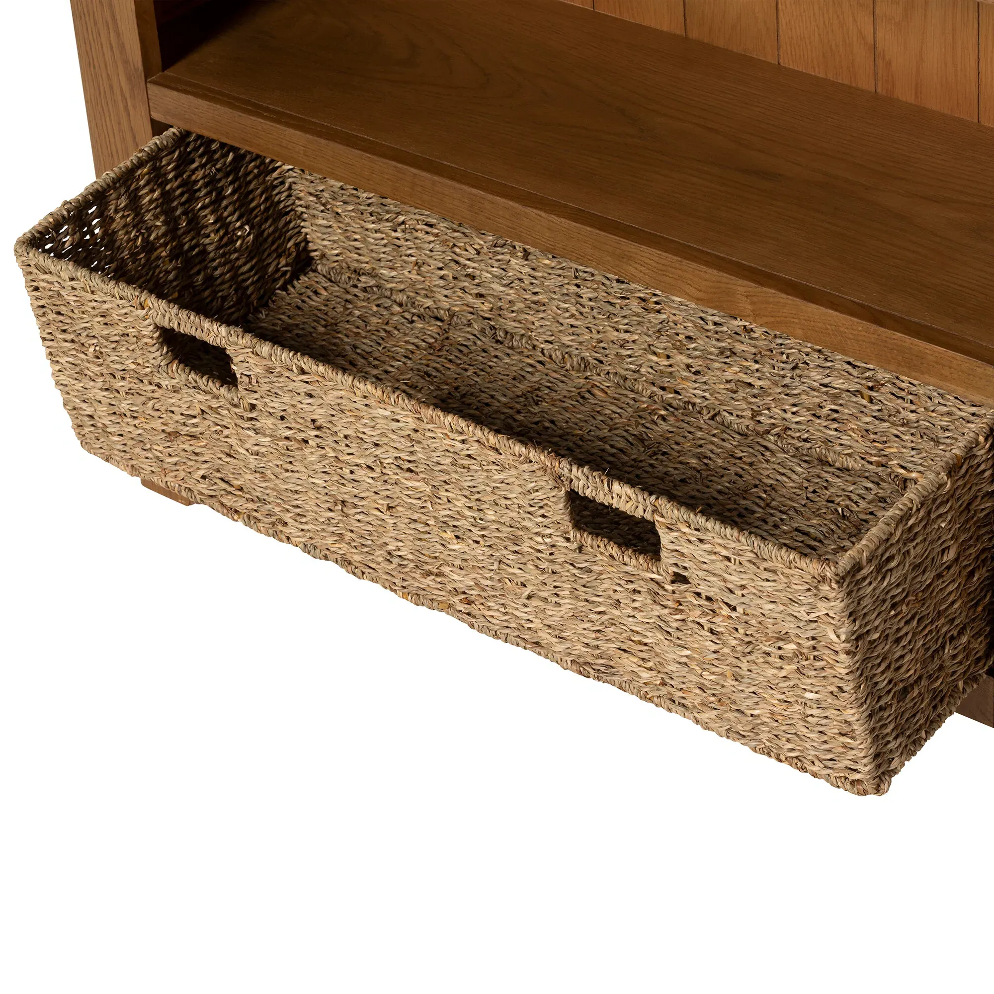 Raithwaite Small Bookcase - Brown Oak