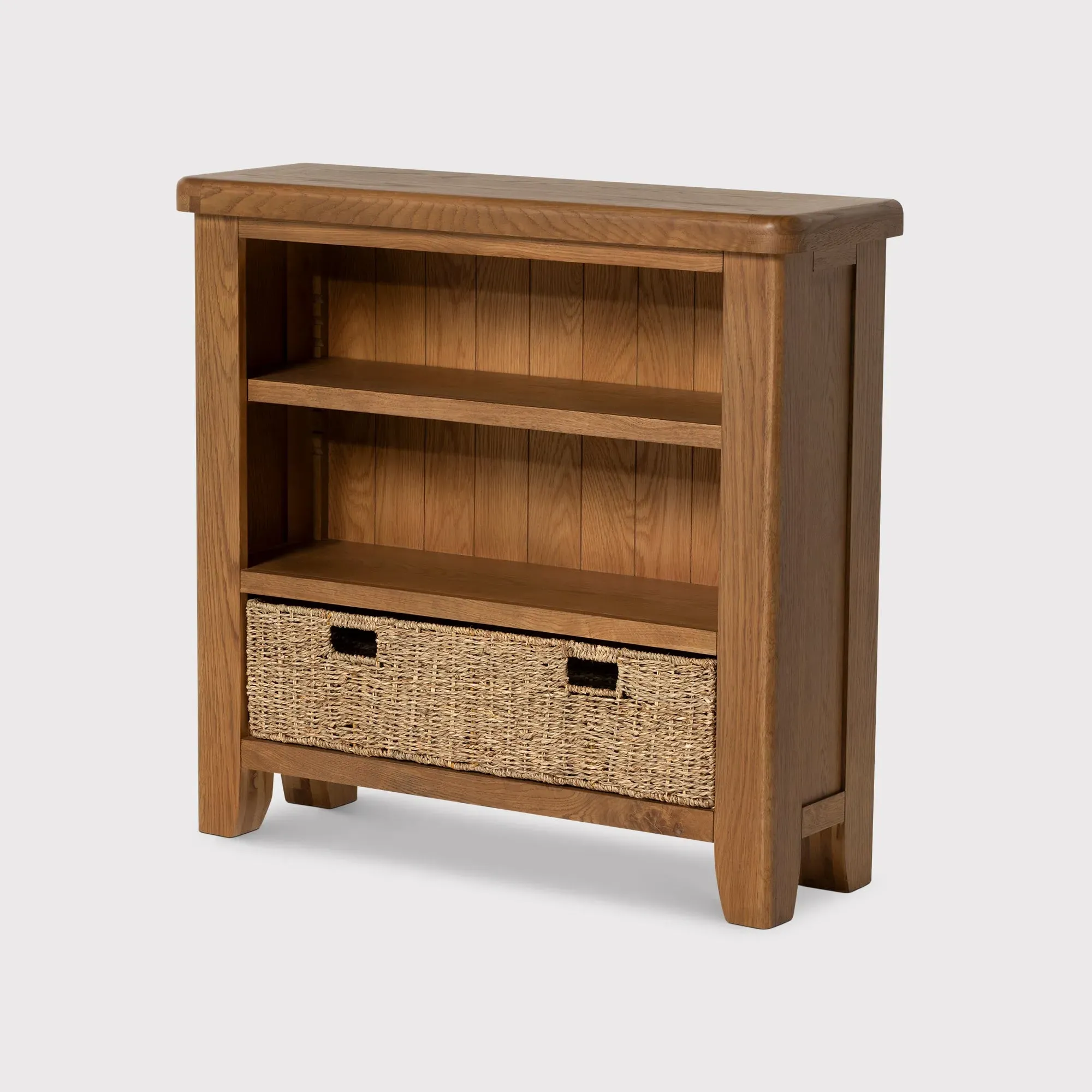 Raithwaite Small Bookcase - Brown Oak image