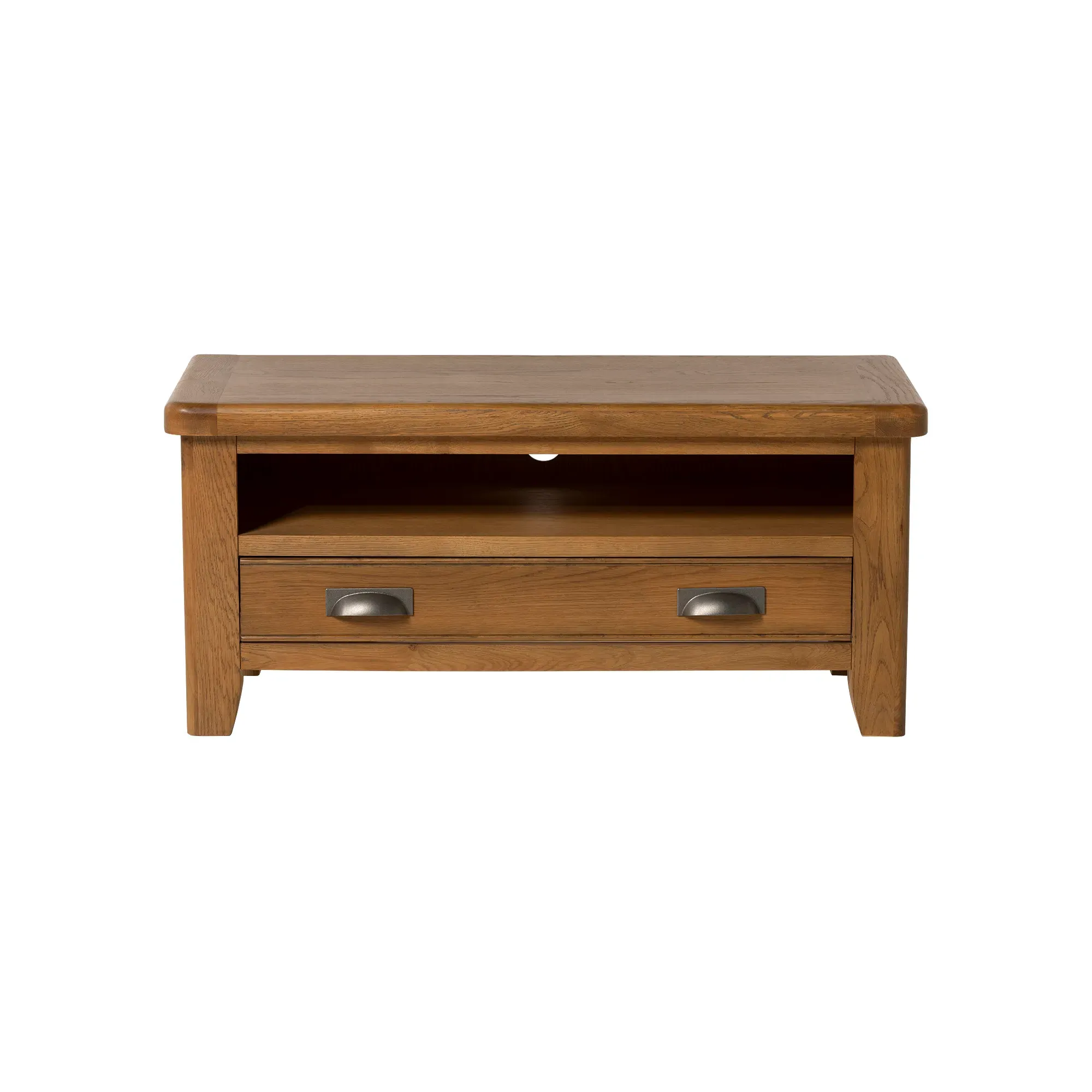 Raithwaite TV Unit - Brown Oak