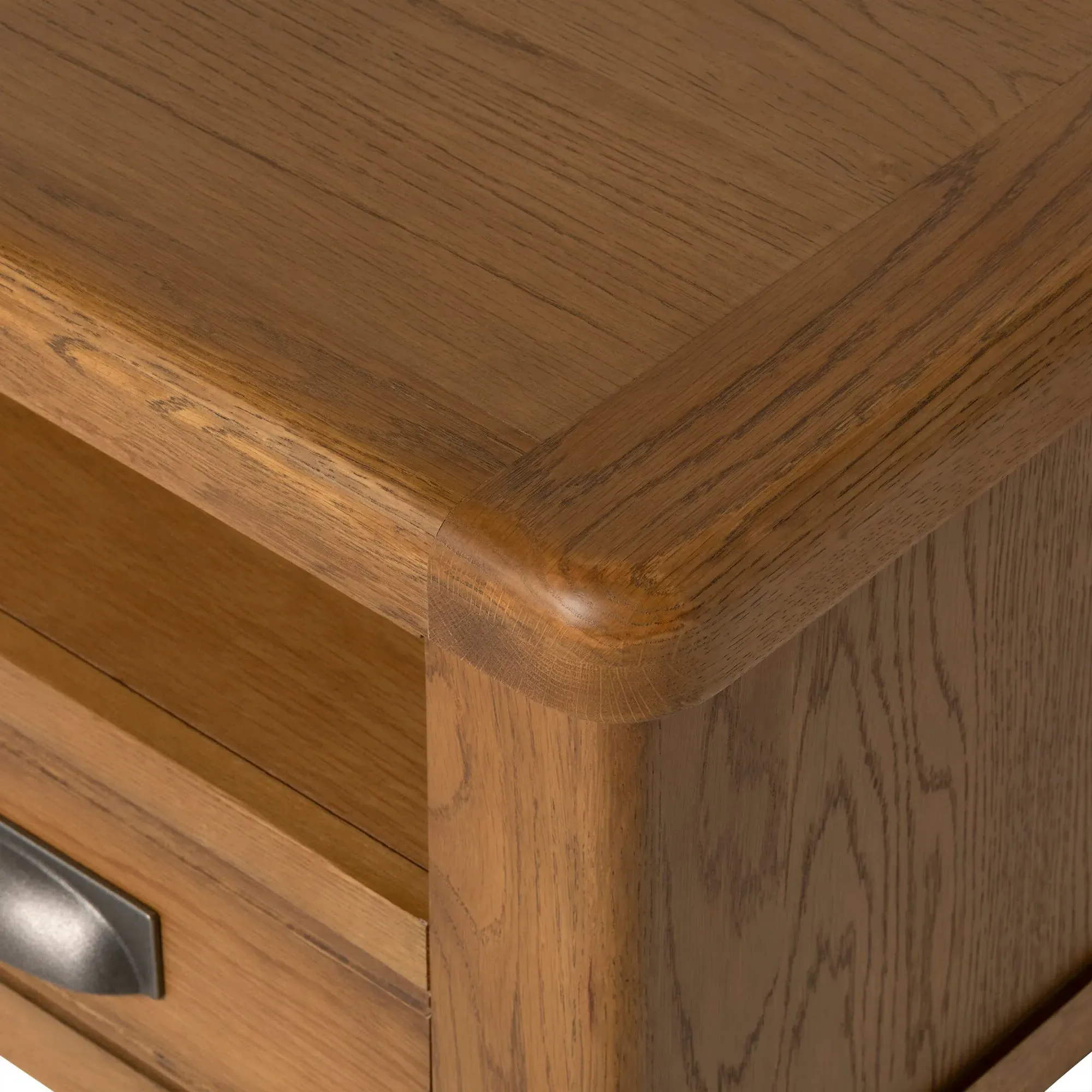 Raithwaite TV Unit - Brown Oak