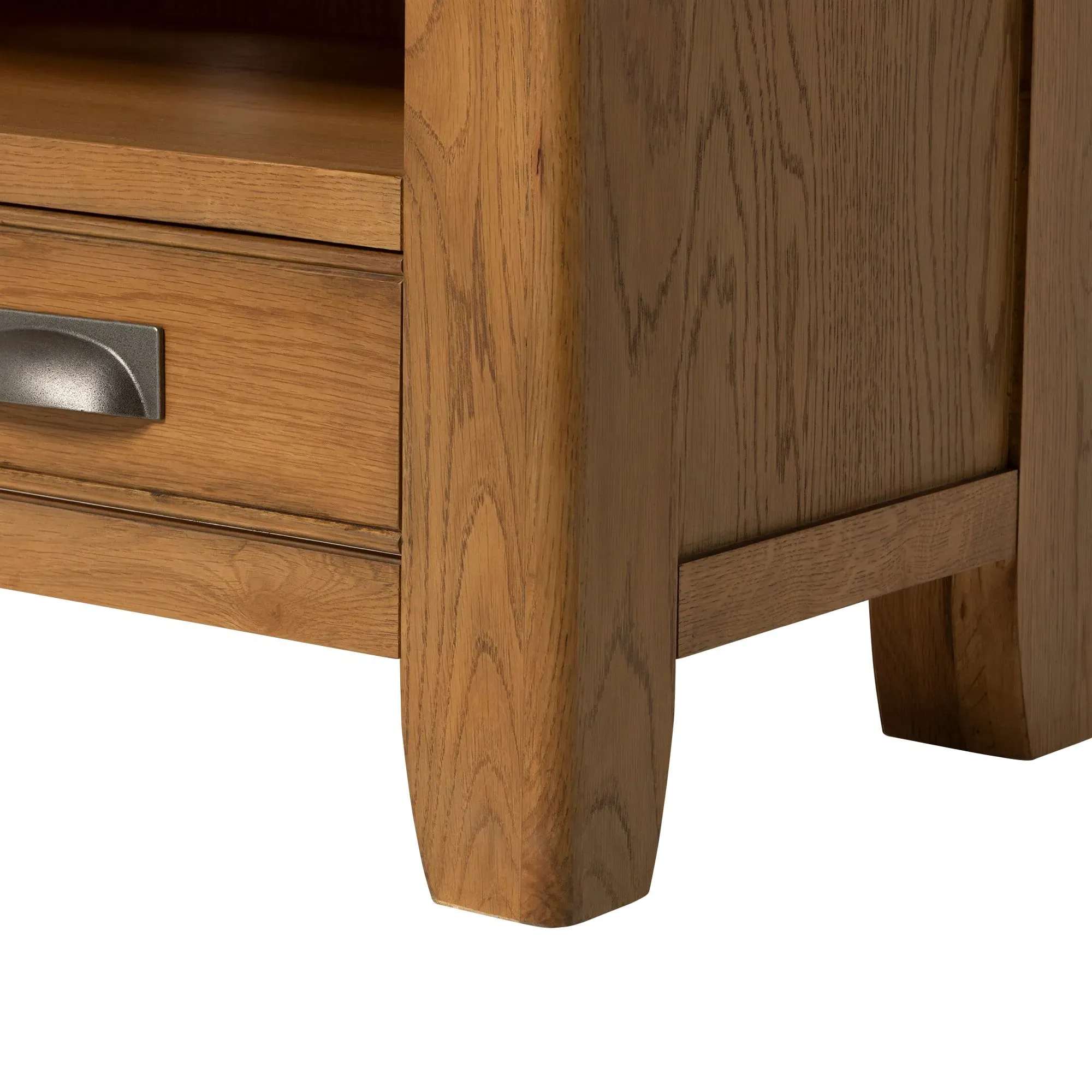 Raithwaite TV Unit - Brown Oak