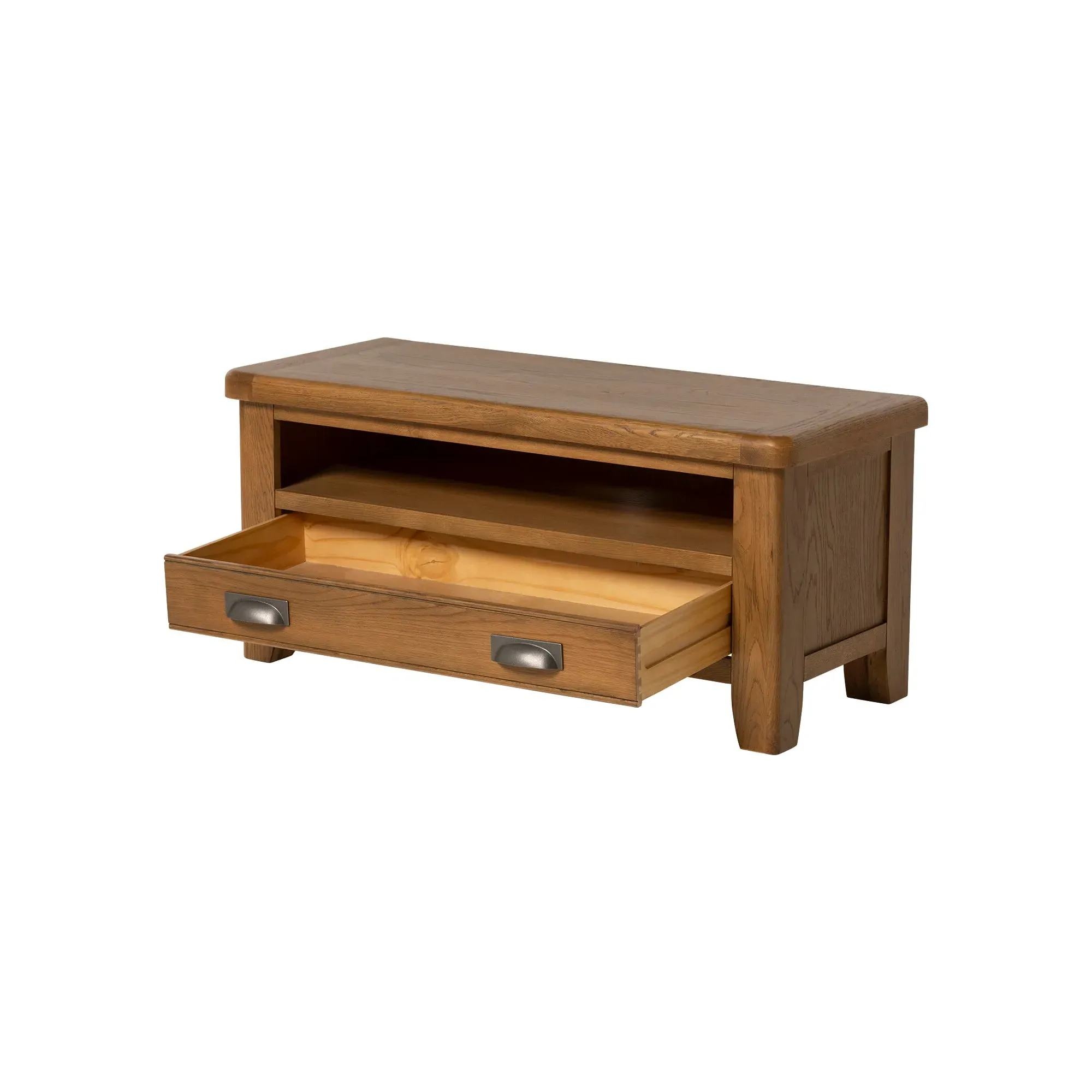 Raithwaite TV Unit - Brown Oak